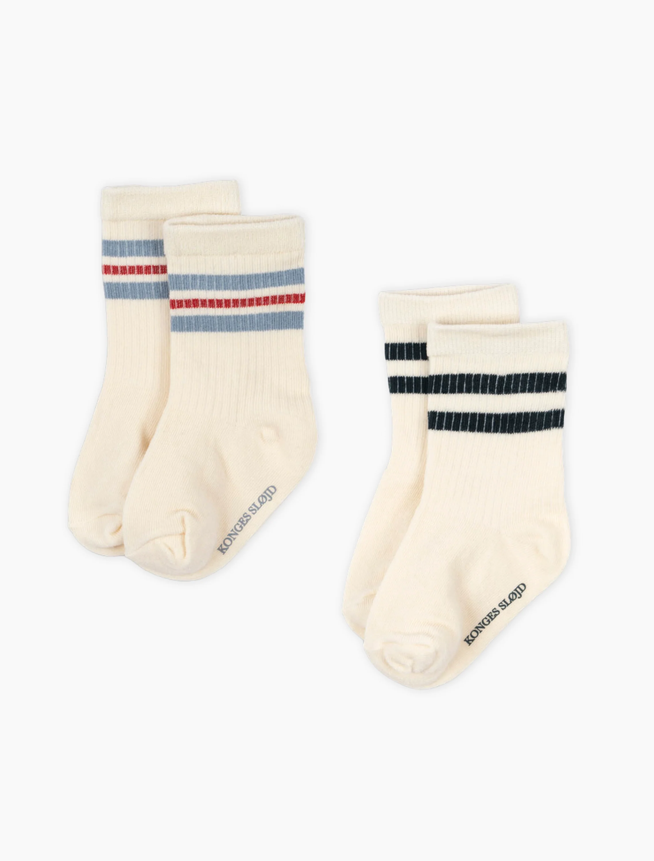 Act Socks - 2 Pack in Optic White