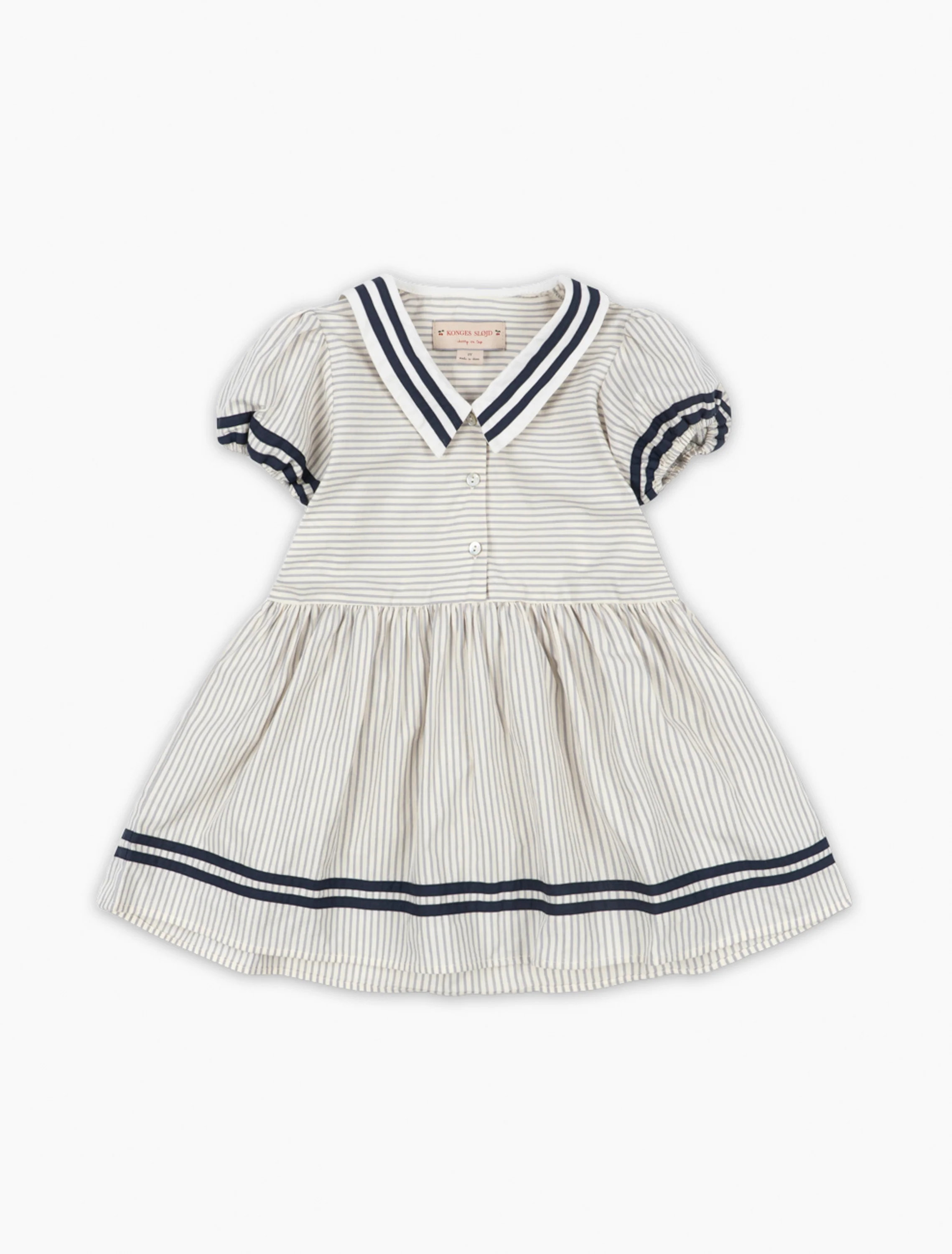 Allie Sailor Dress in Bleu Stripe