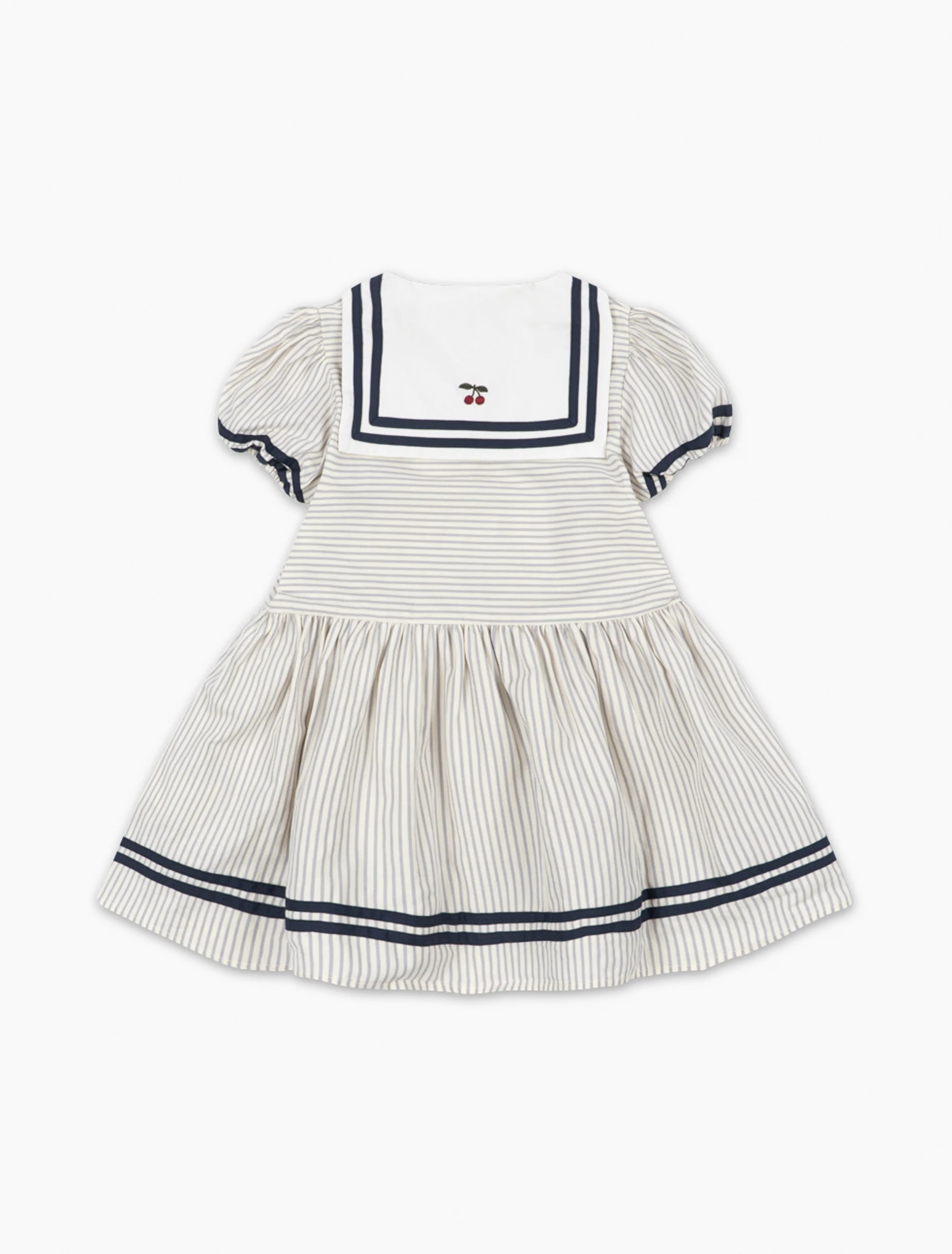 Allie Sailor Dress in Bleu Stripe - Image 3