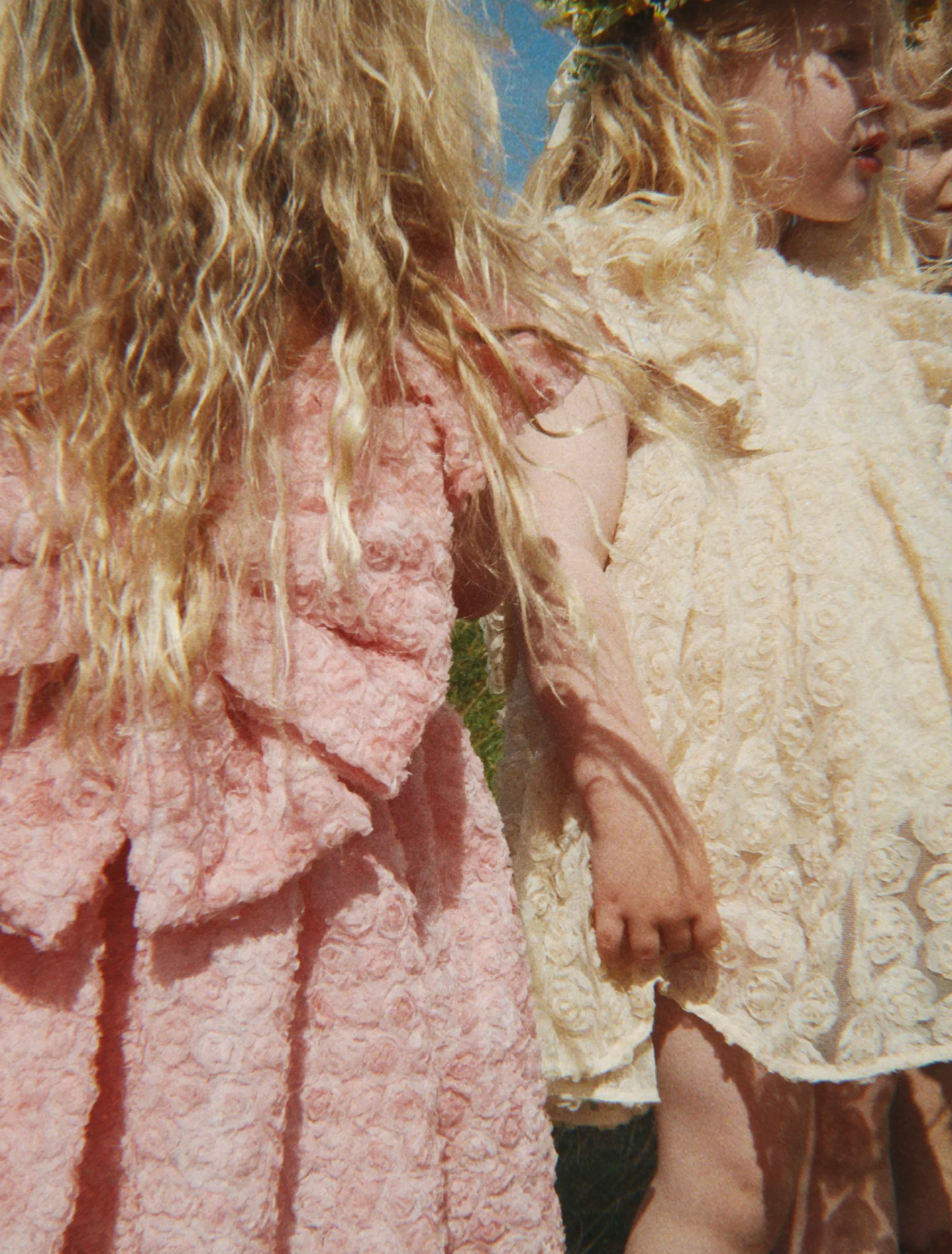 Ally Flower Dress in Veiled Rose - Image 5