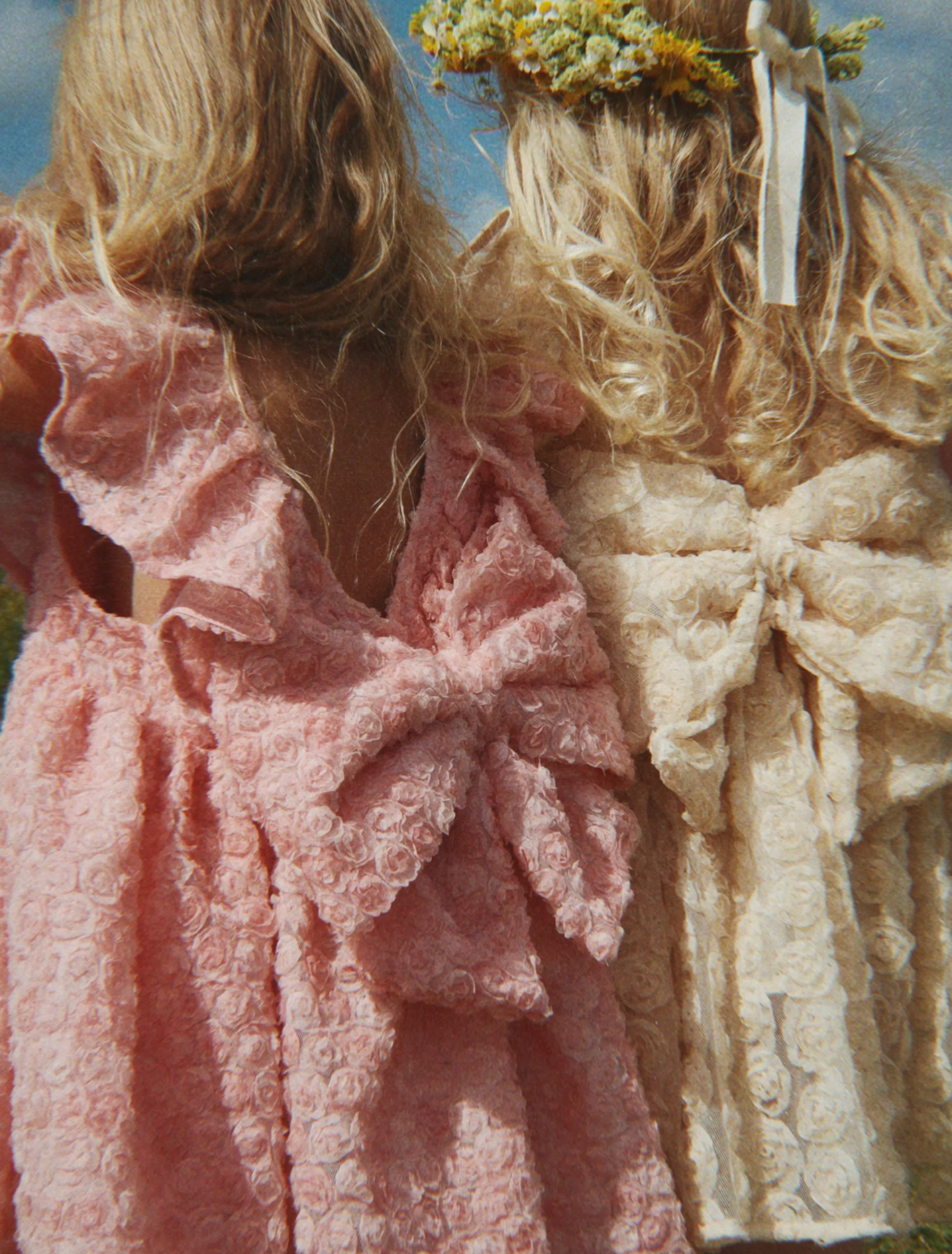 Ally Flower Dress in Veiled Rose - Image 6