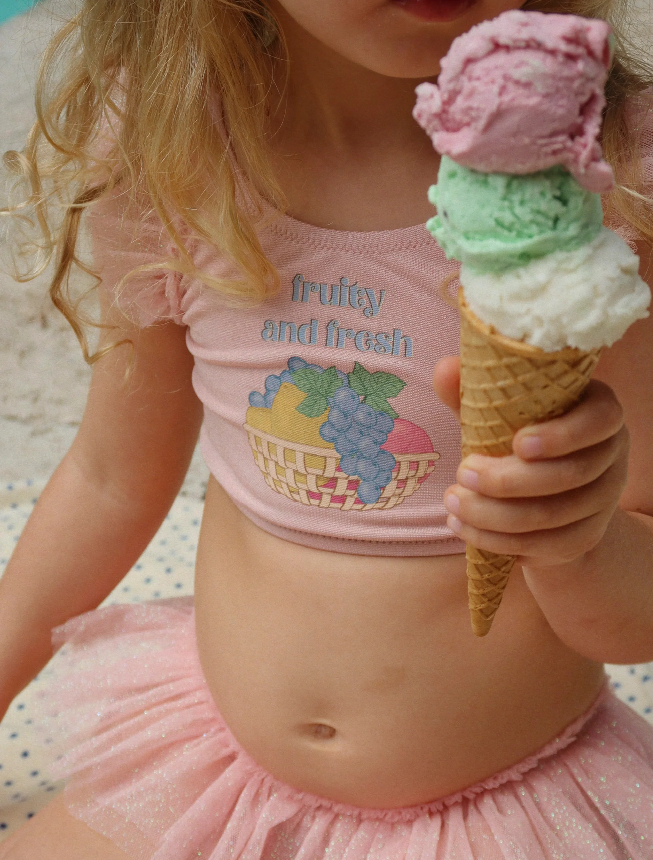 Amandine Bikini in Powder Pink - Image 6