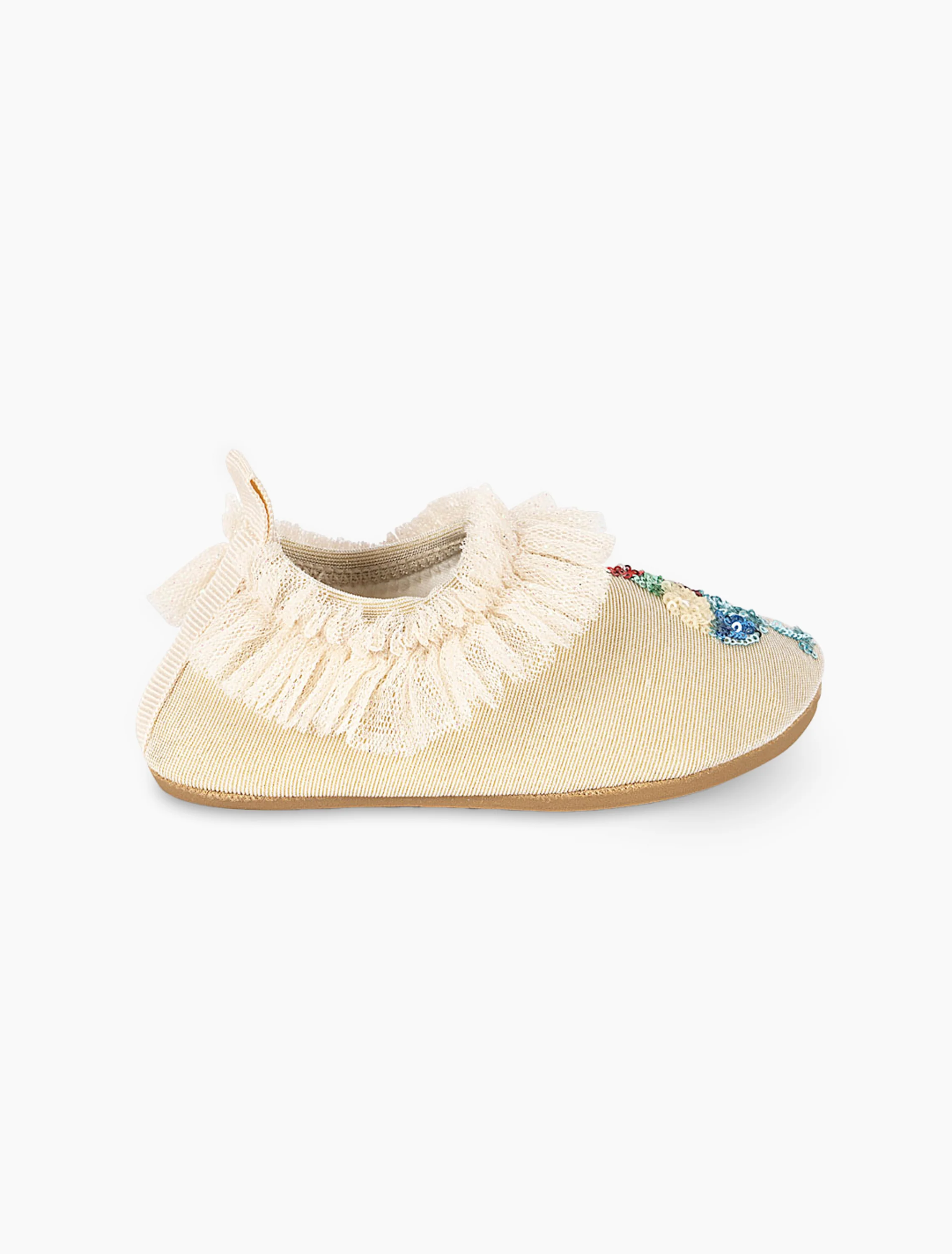 Amandine Frill Swim Shoes in Rosewater - Image 3