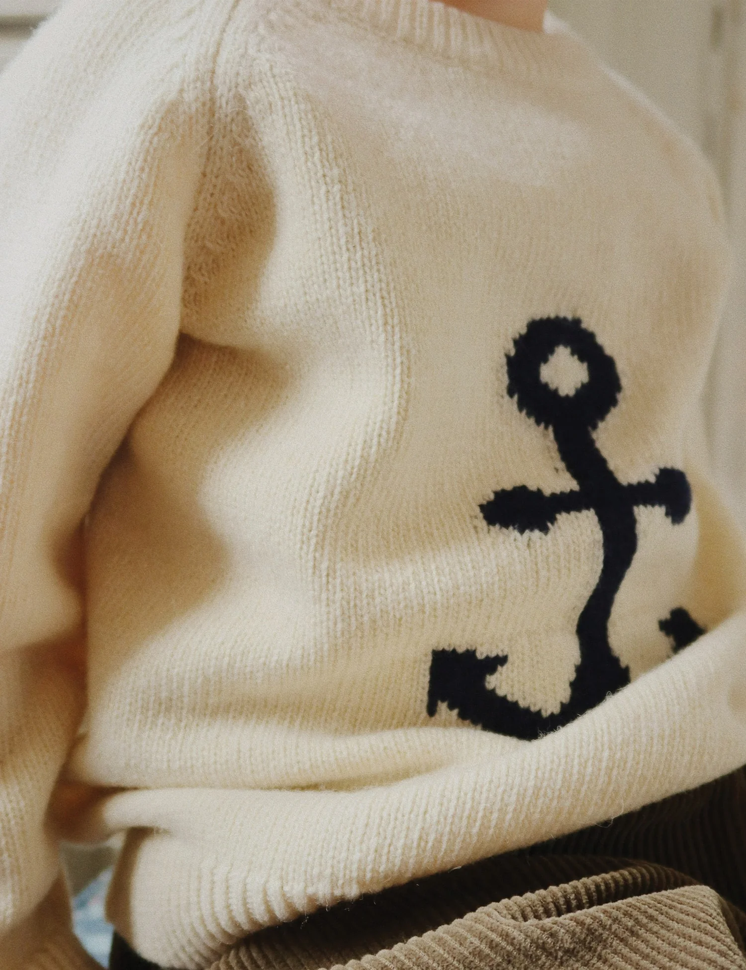 Anchor Knit Sweater in Sailor - Image 3
