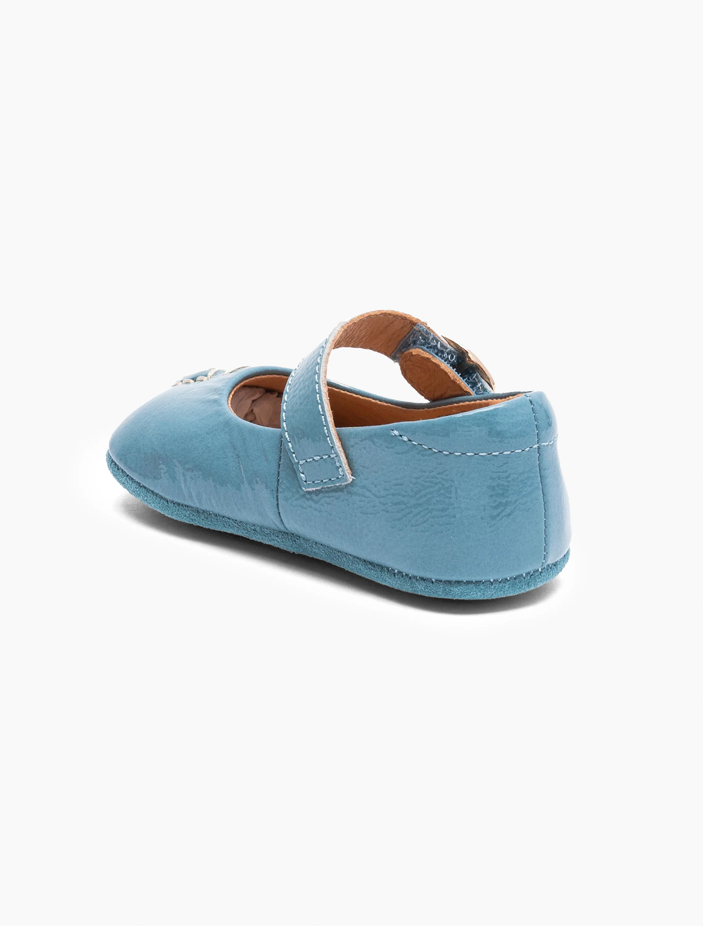 Annabelle in Blue Patent - Image 3