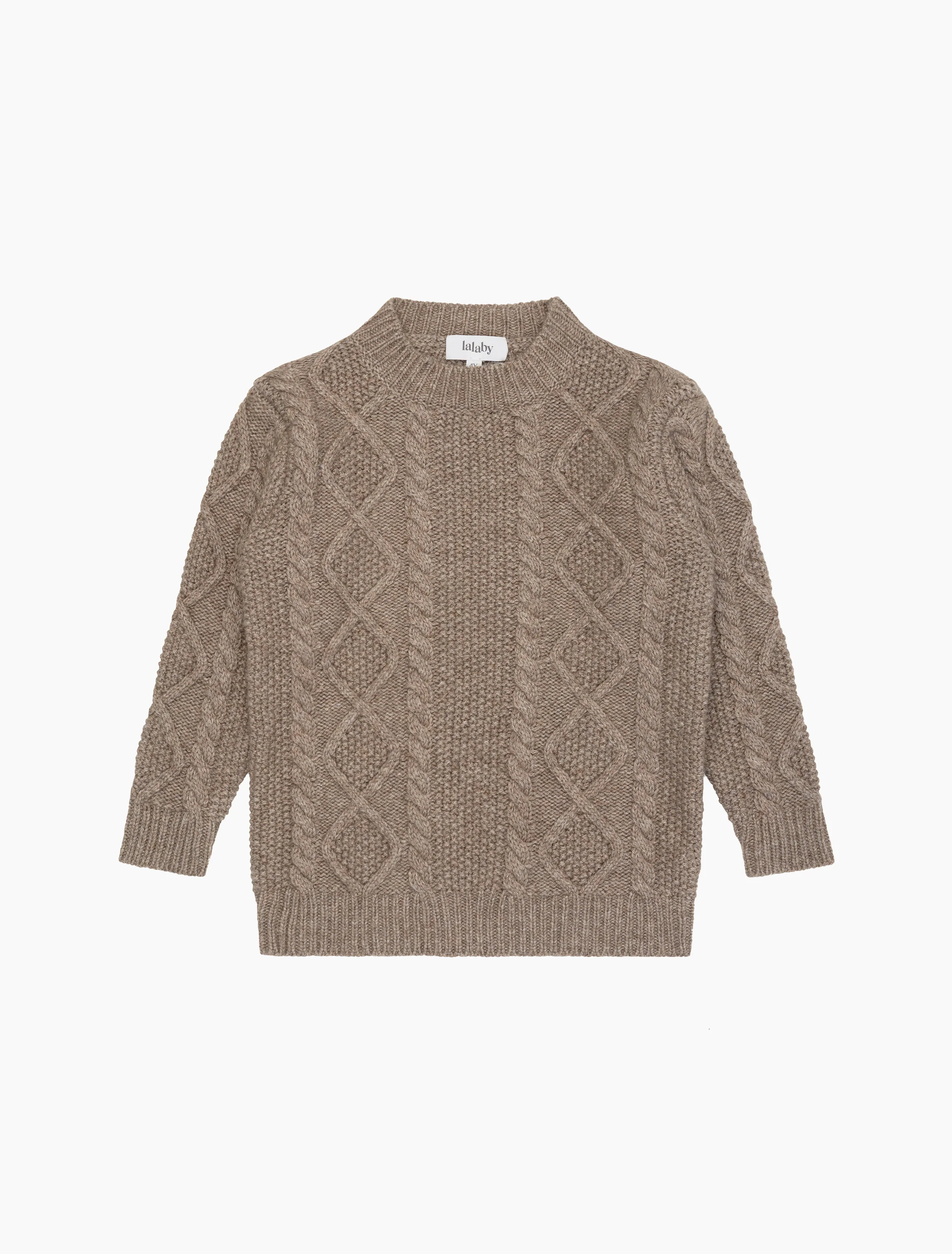 Aran Sweater in Millet