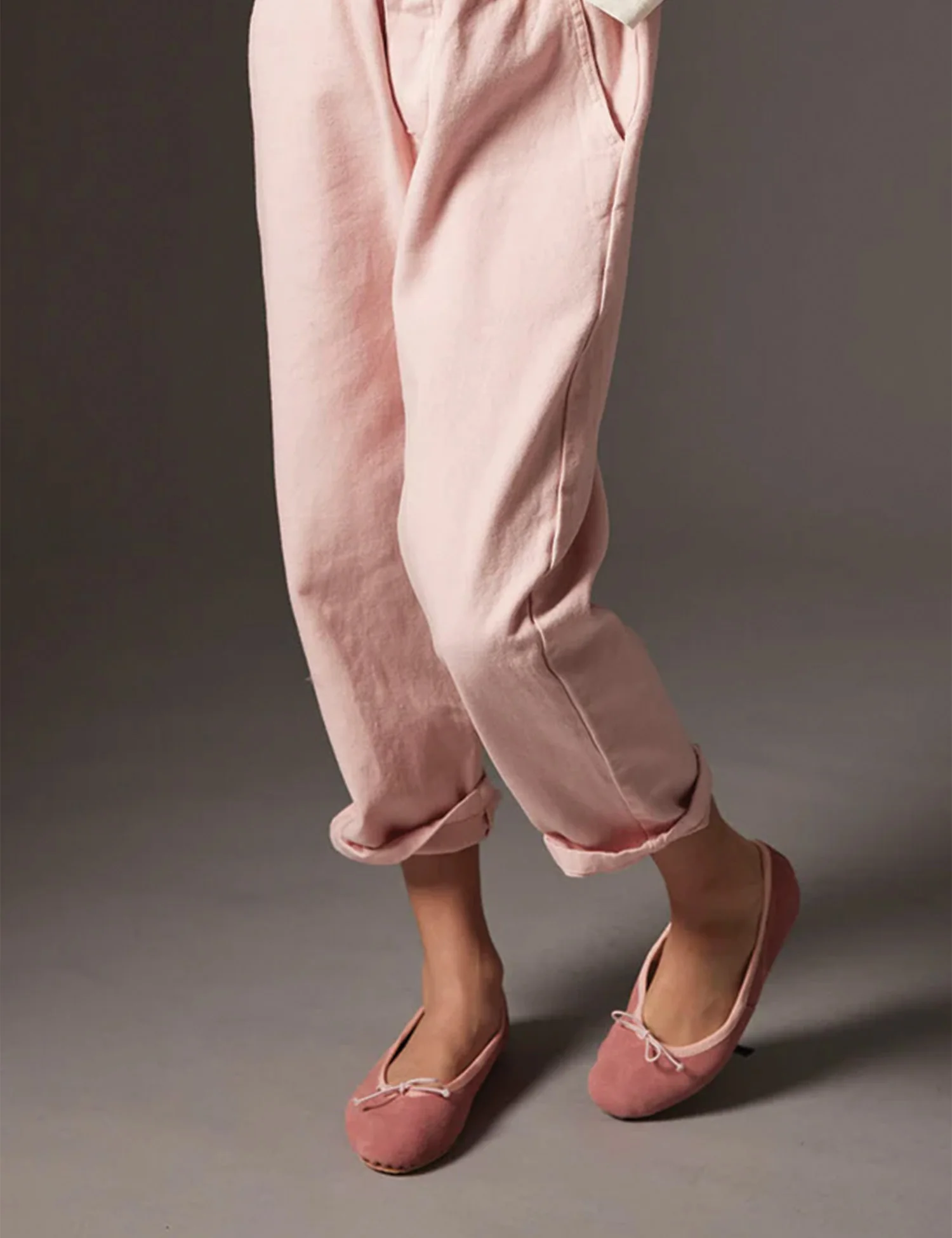 Artisanal Ballet Flats in Pink - Image 4