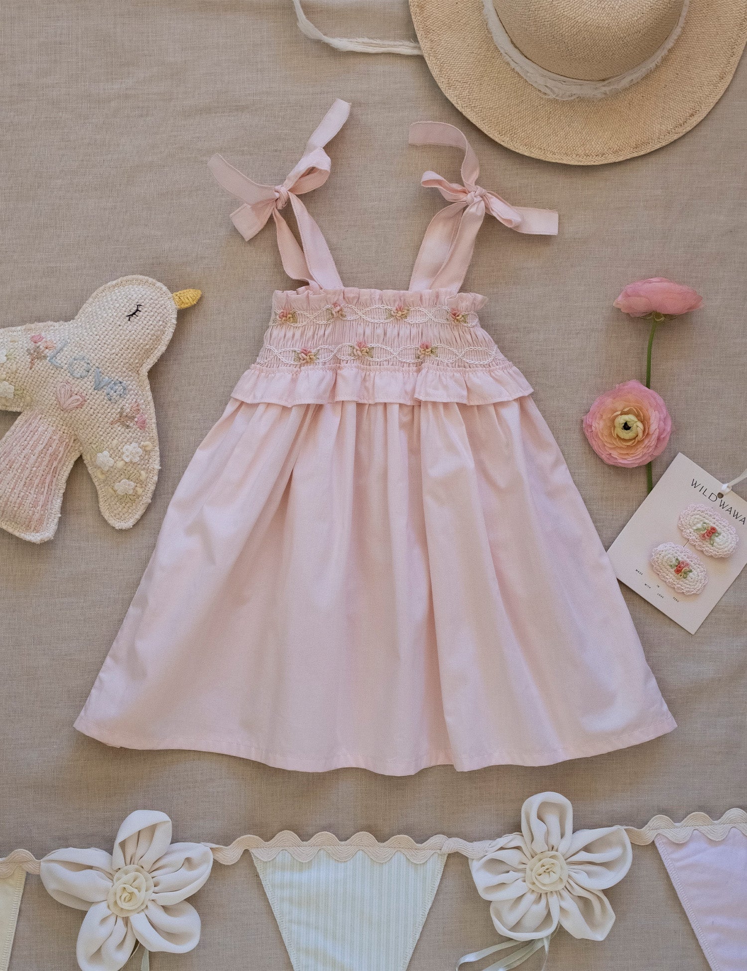 Athena Dress in Pink - Image 2