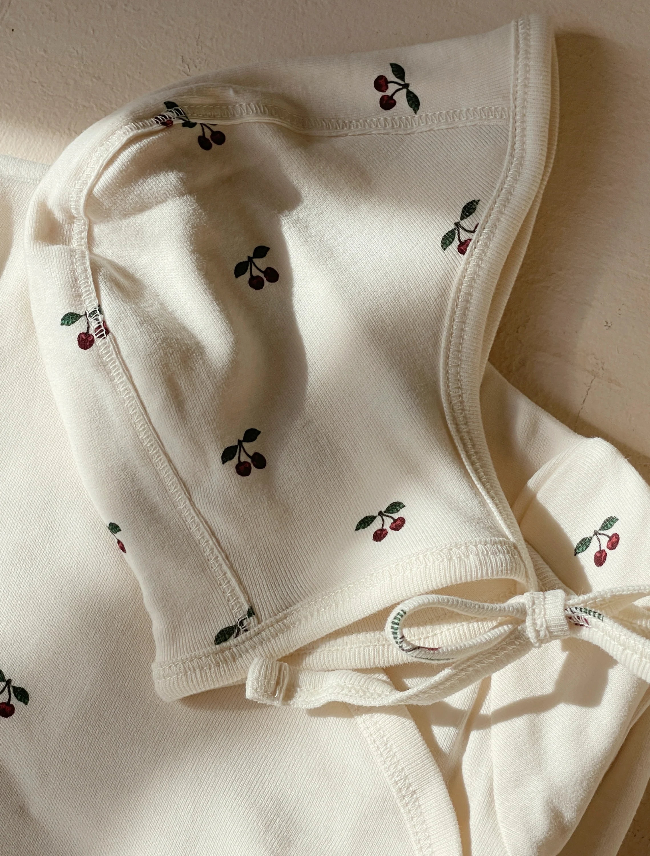 Baby Bonnet in Cherry - Image 2