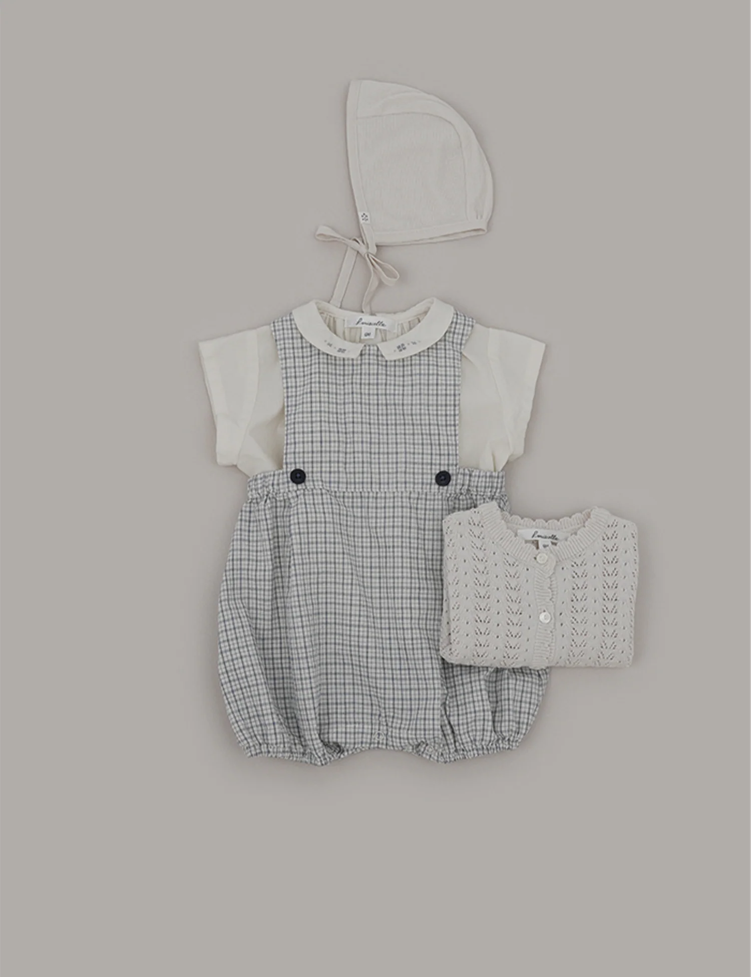 Baby Dellen Romper in Blue - Image 2