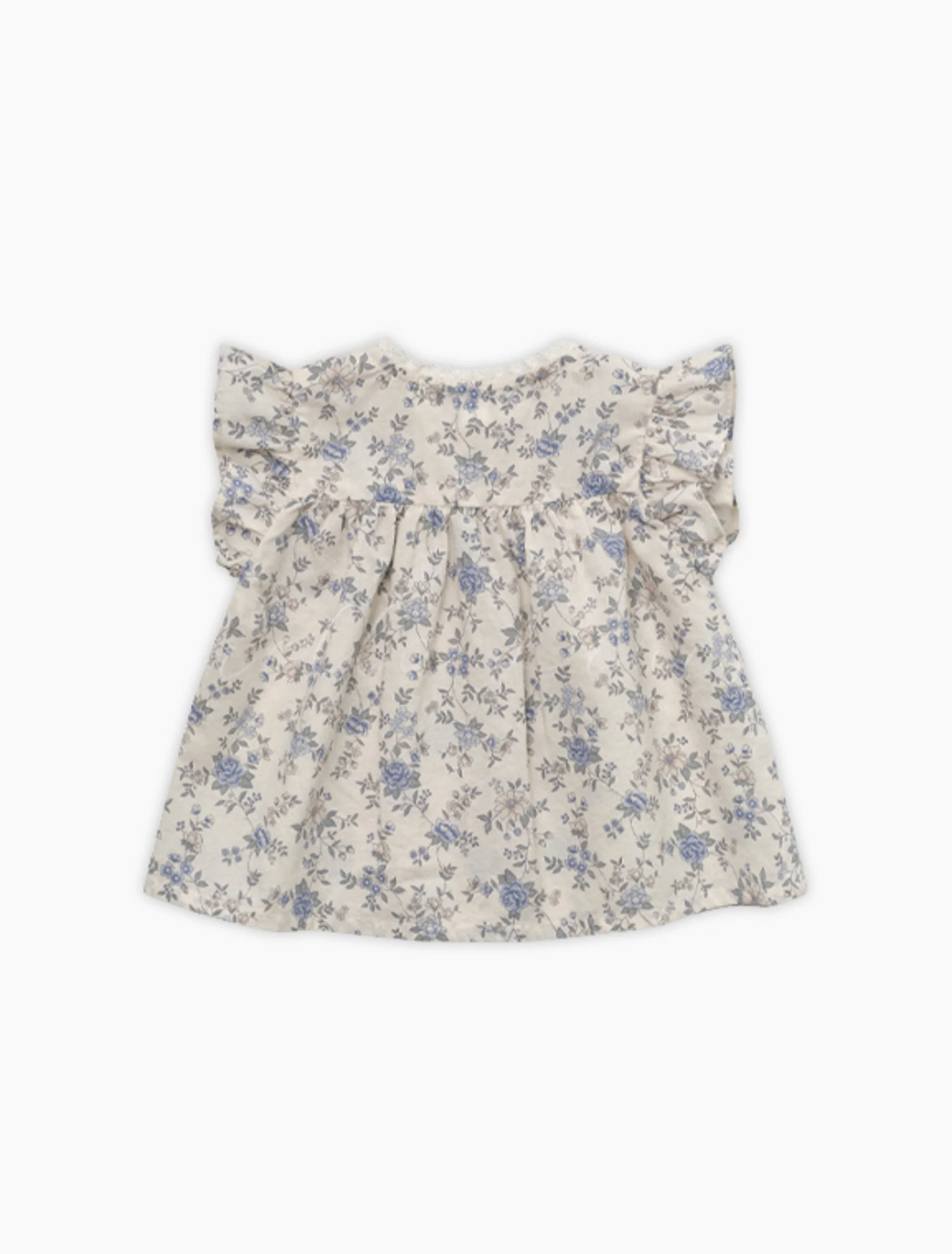 Baby Helisei Blouse in Vintage Blue - Image 3