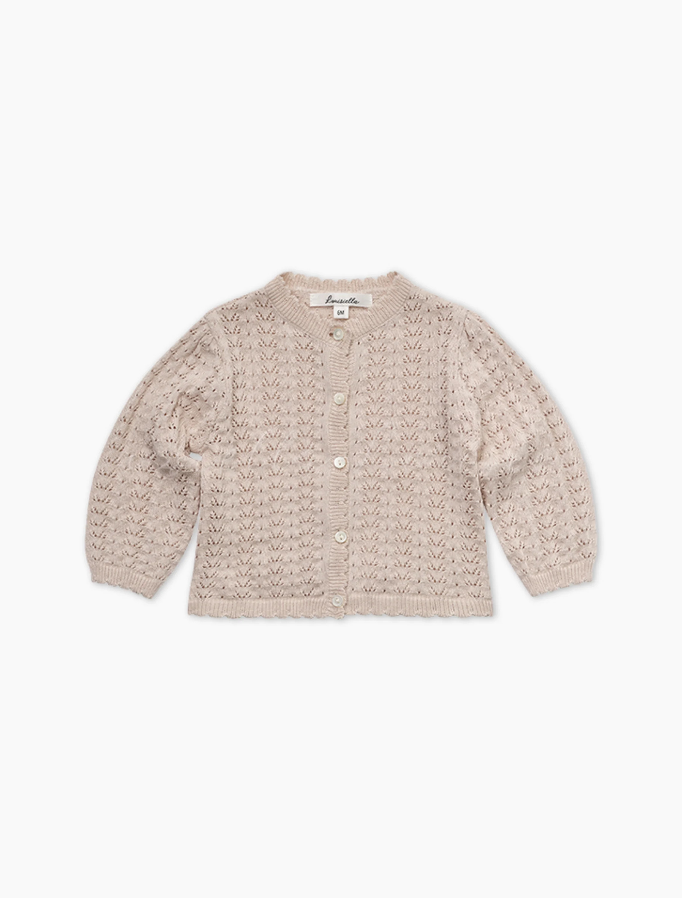 Baby Lavera Knit Cardigan in Pink