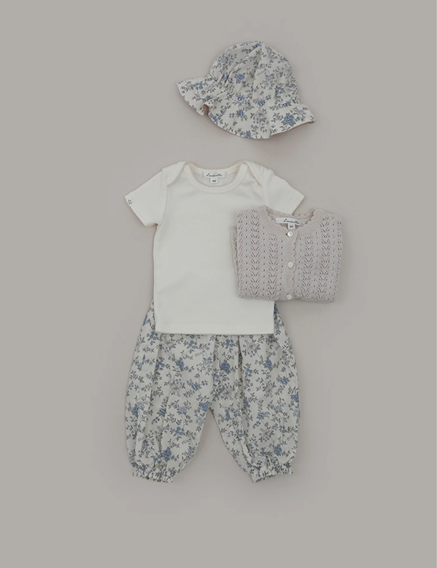 Baby Lavera Knit Cardigan in Pink - Image 2