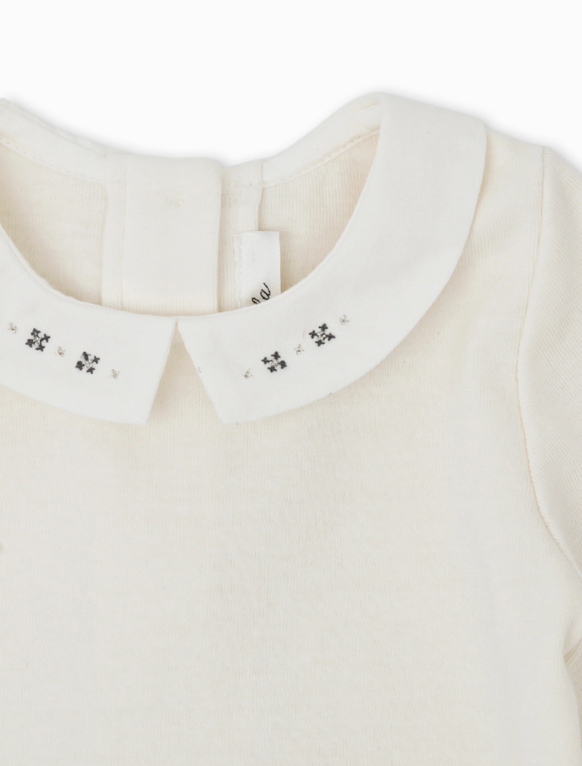 Baby Liliane Bodysuit in Ivory - Image 3
