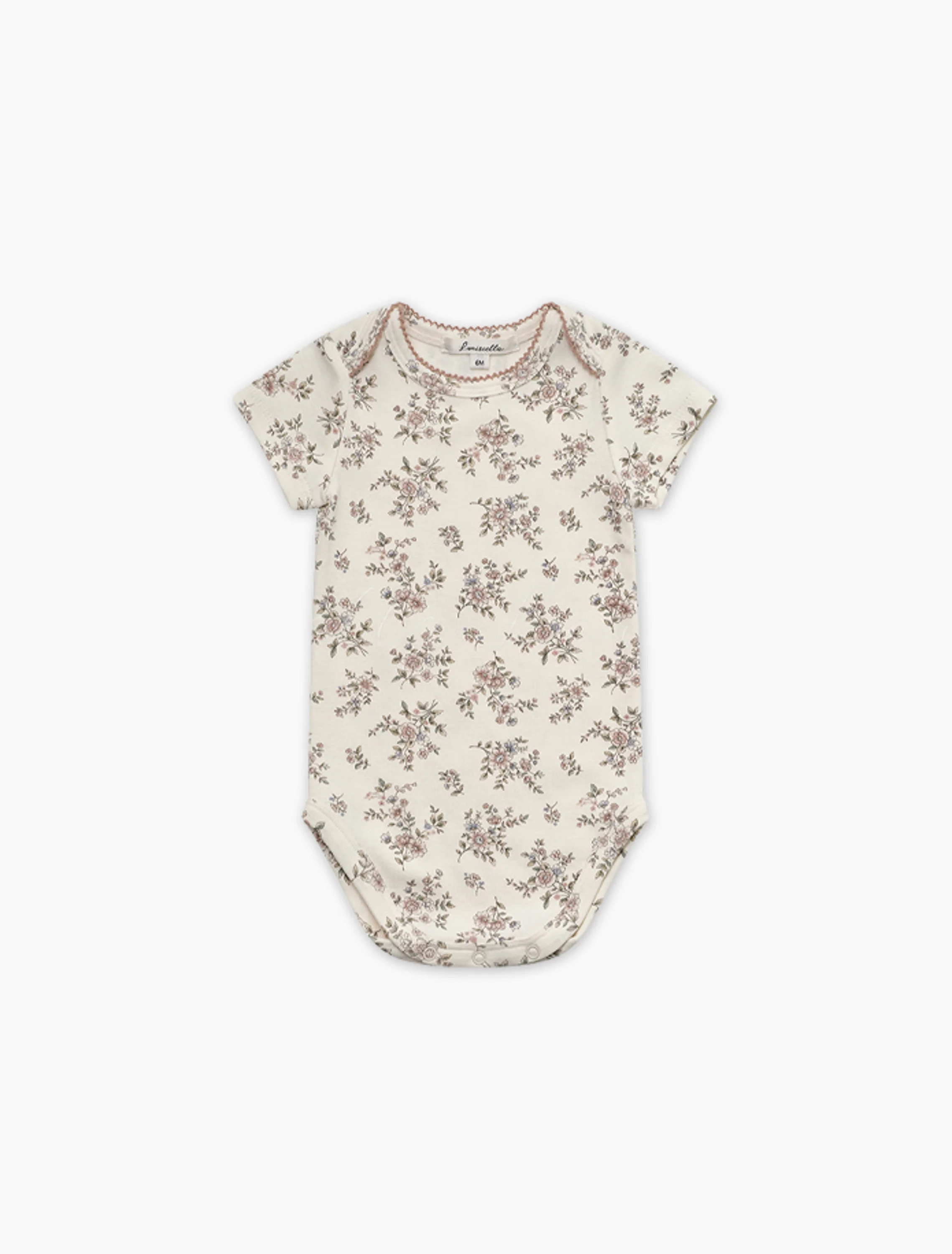 Baby Nerina Bodysuit in Vintage Pink