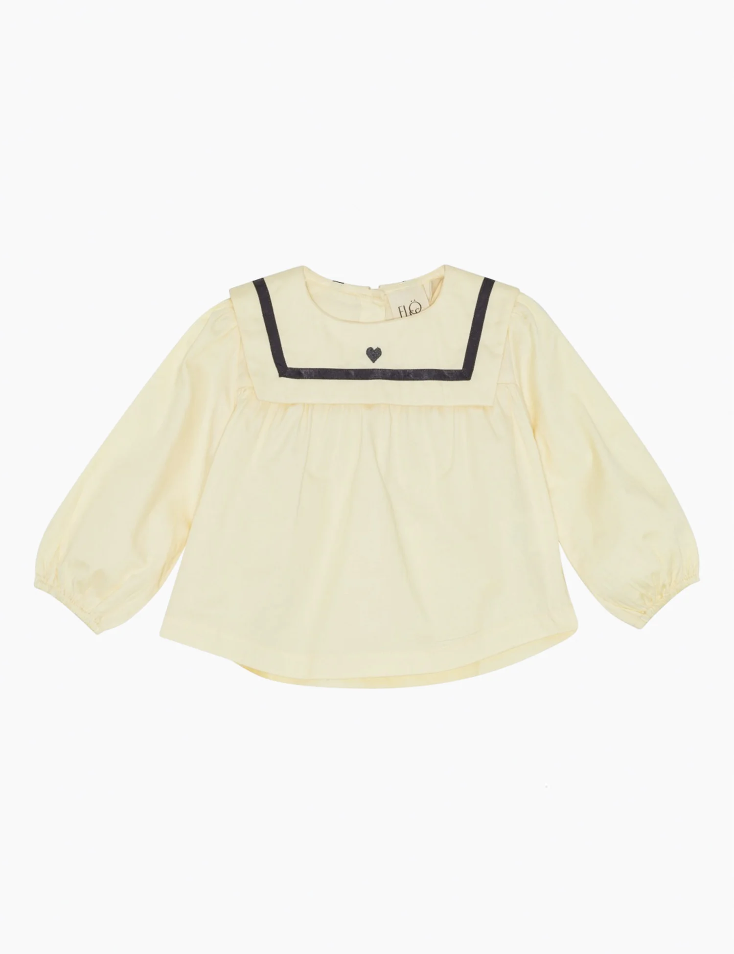Bay Blouse in Soft White