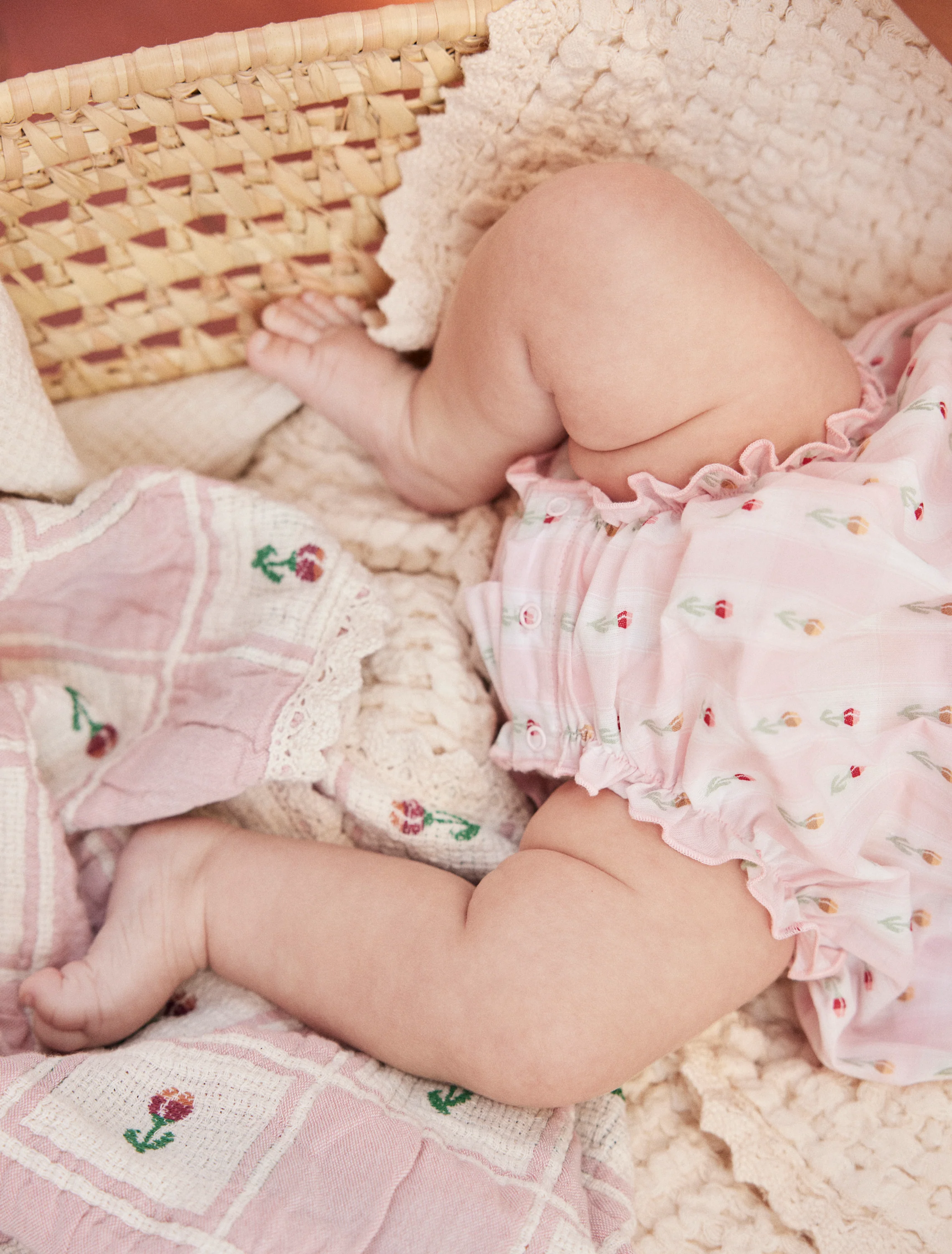 Bella Romper in Tulip Checks - Image 3
