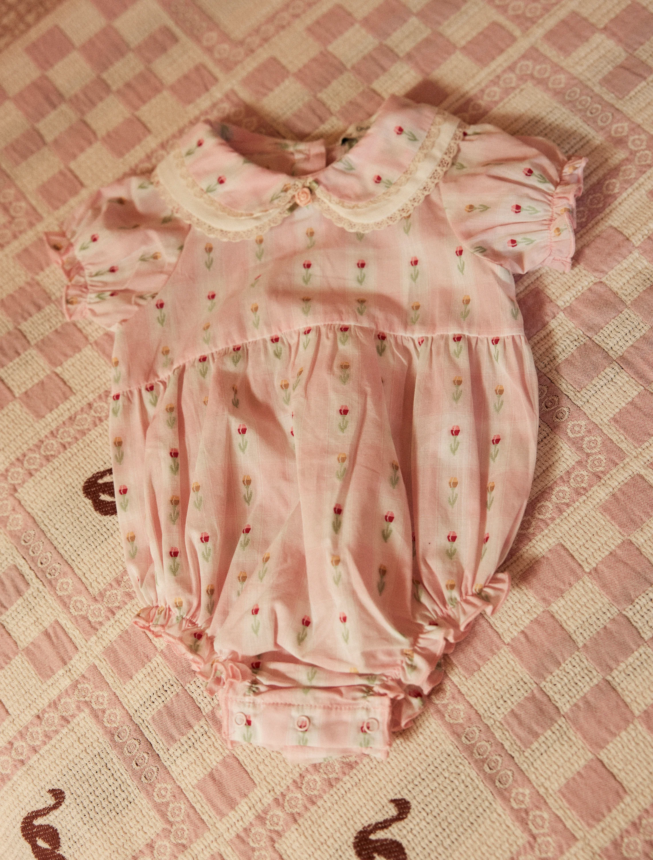 Bella Romper in Tulip Checks - Image 4