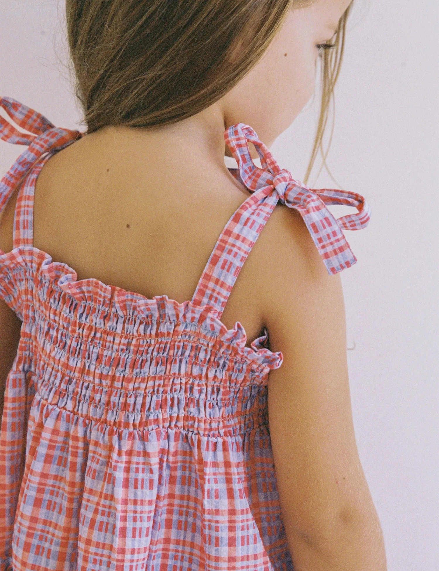 Belle Dress in Picnic Check - Image 6