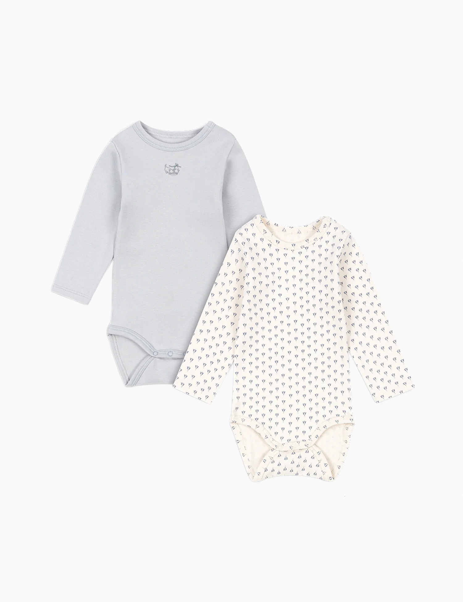 Bello 2 Pack Bodysuit in Blue Mix