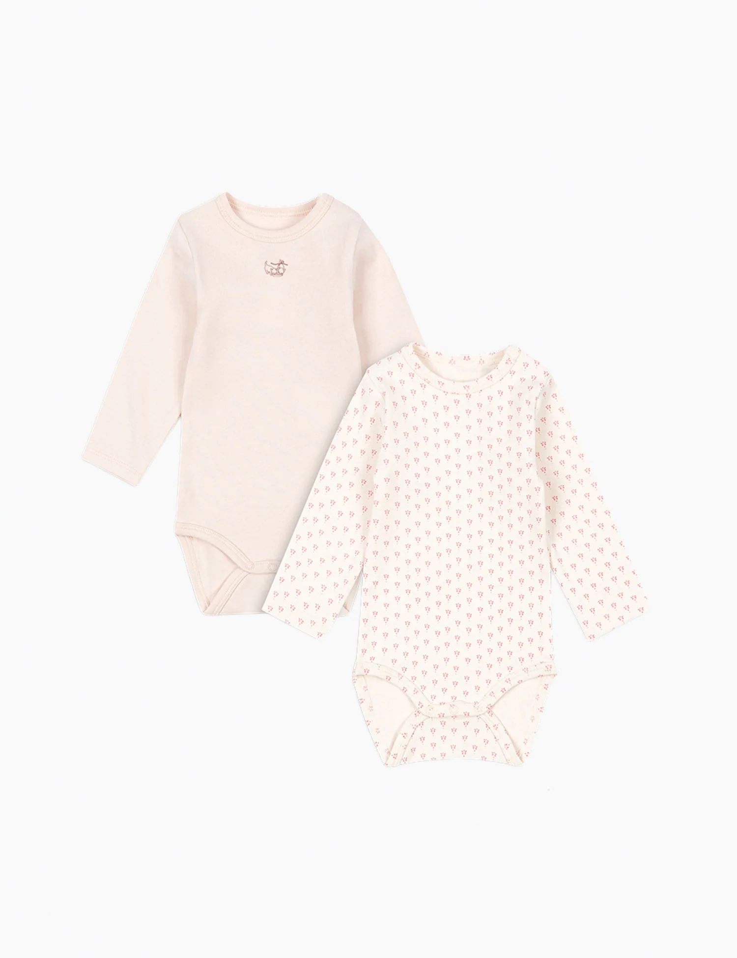 Bello 2 Pack Bodysuit in Blush Mix