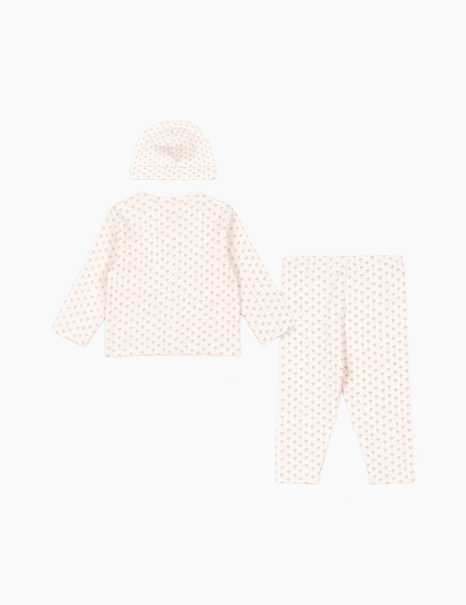 Bello Newborn Set in Punto Rosa - Image 3