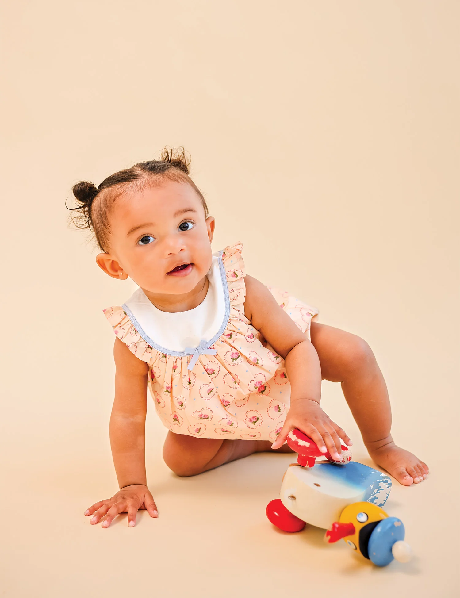 Berta Romper in Rosy Heart - Image 2
