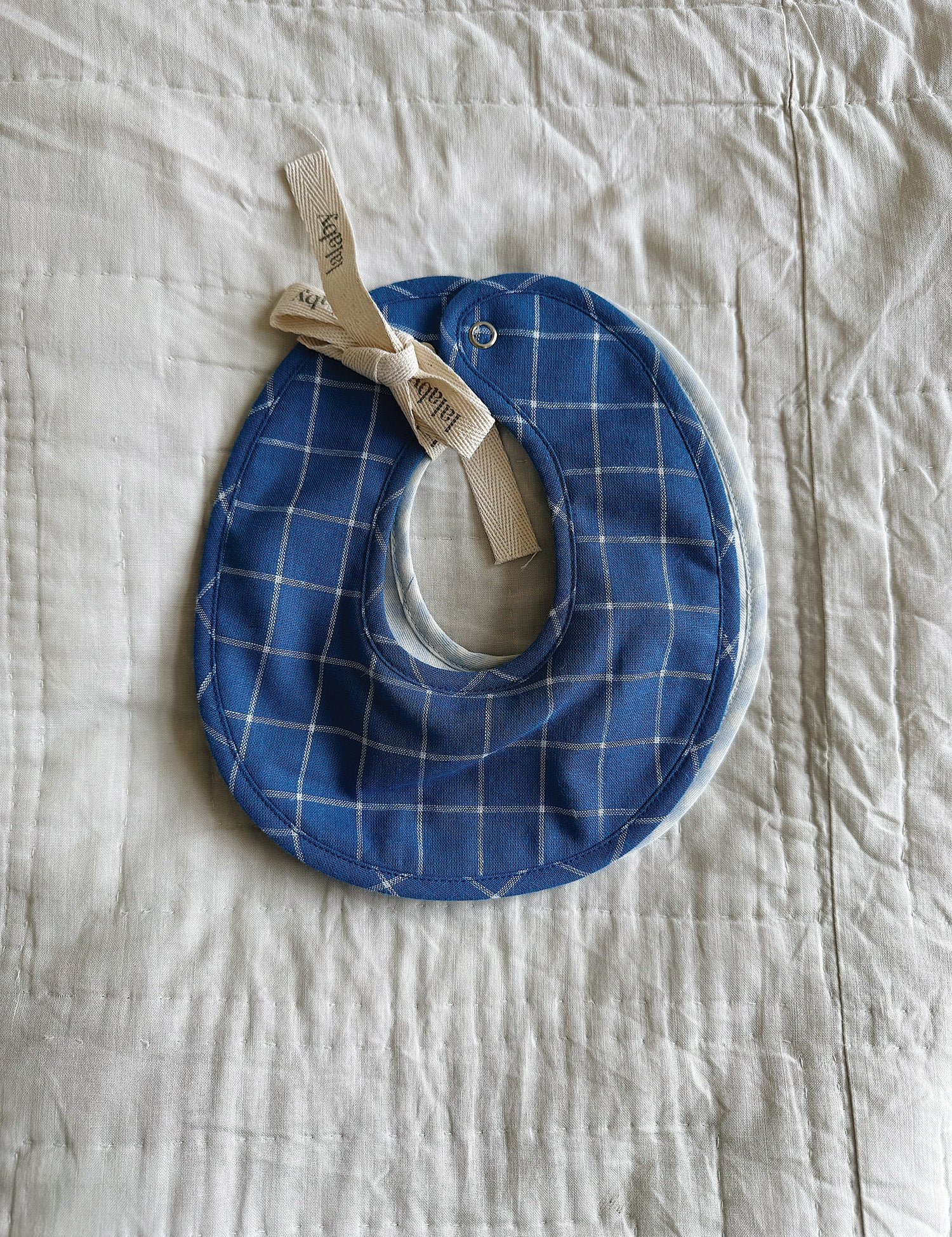 Bibi Bibs 2-Pack in Art Blue - Image 2