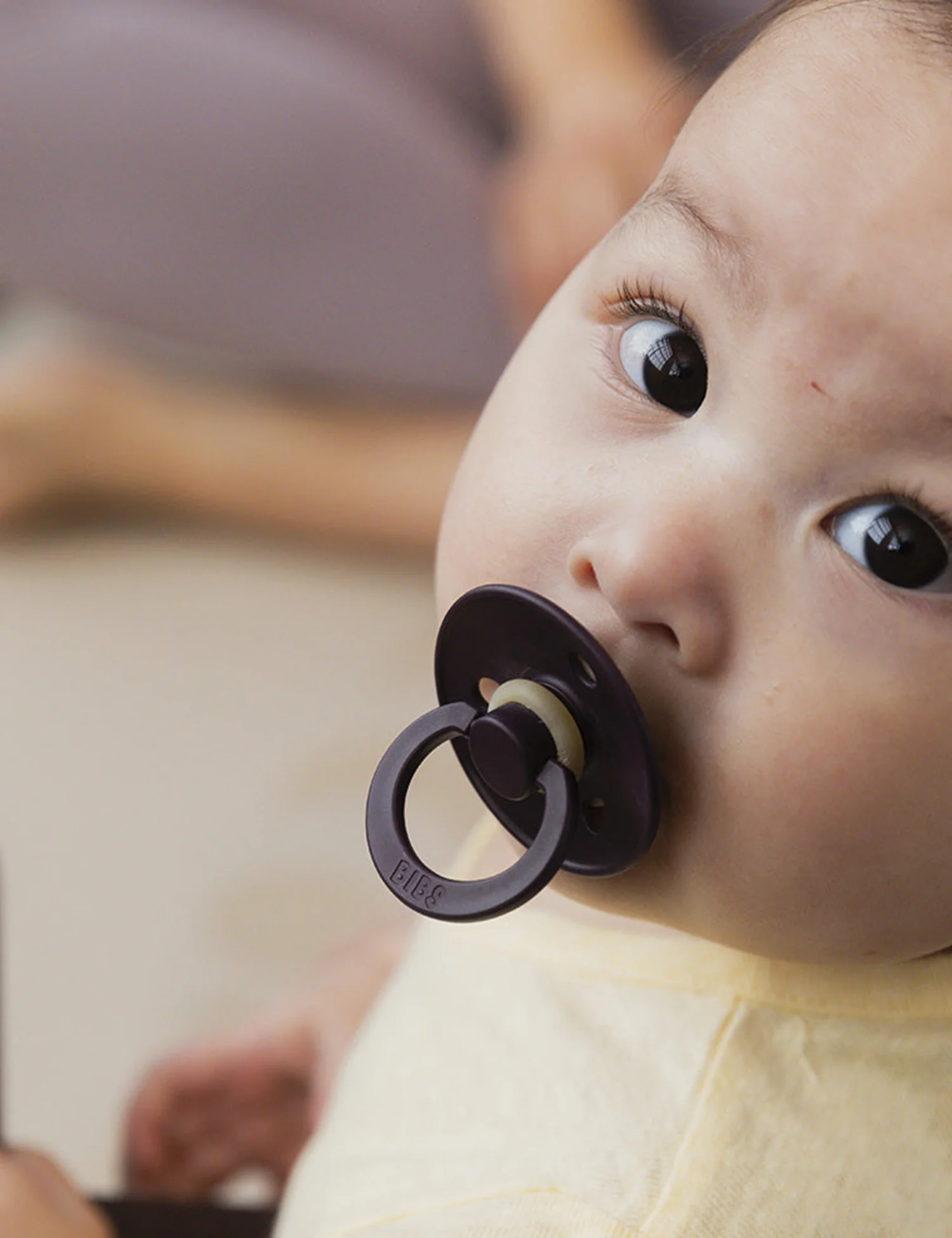 BIBS Colour Pacifier in Plum - Image 3