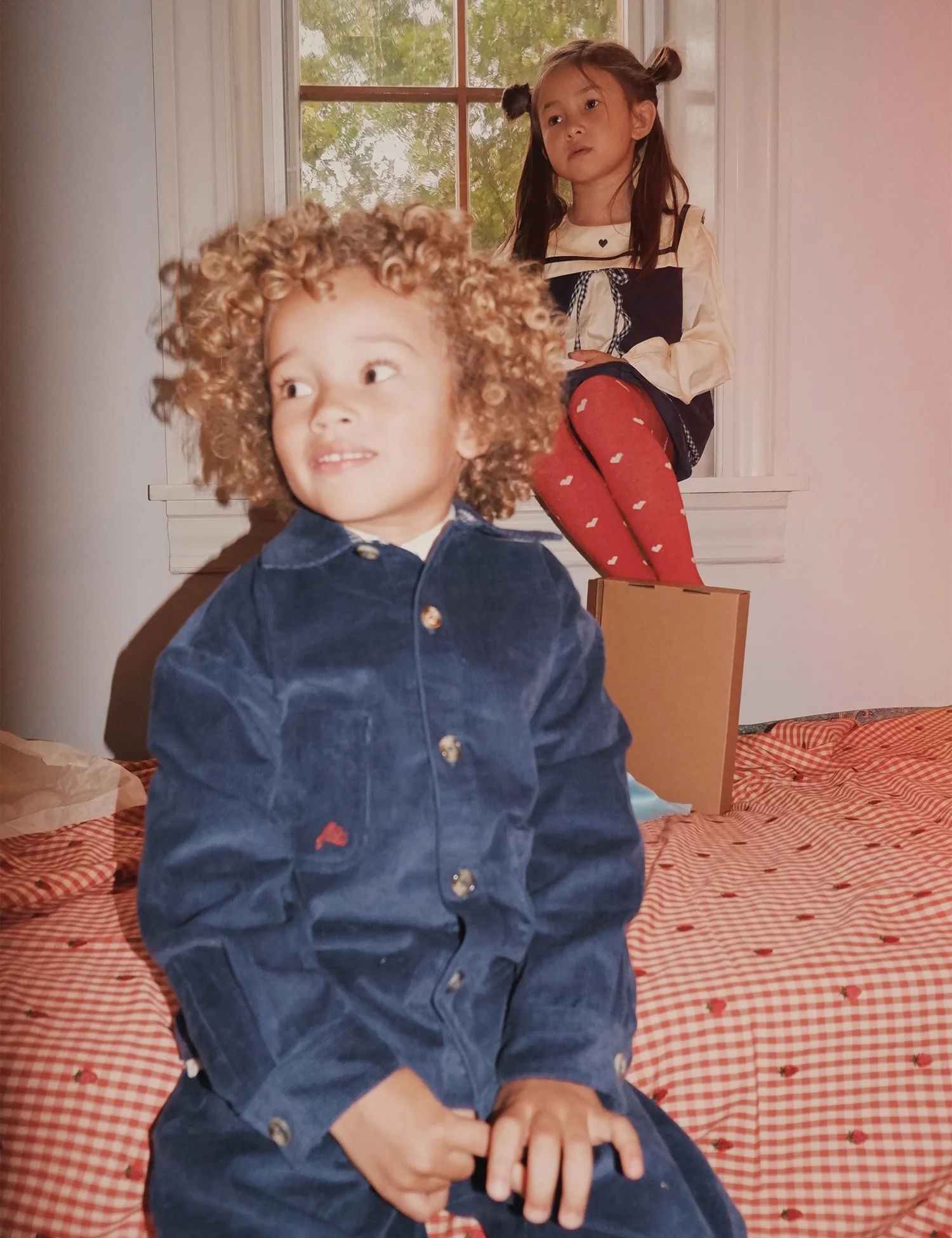 Billie Overshirt in New Navy - Image 3