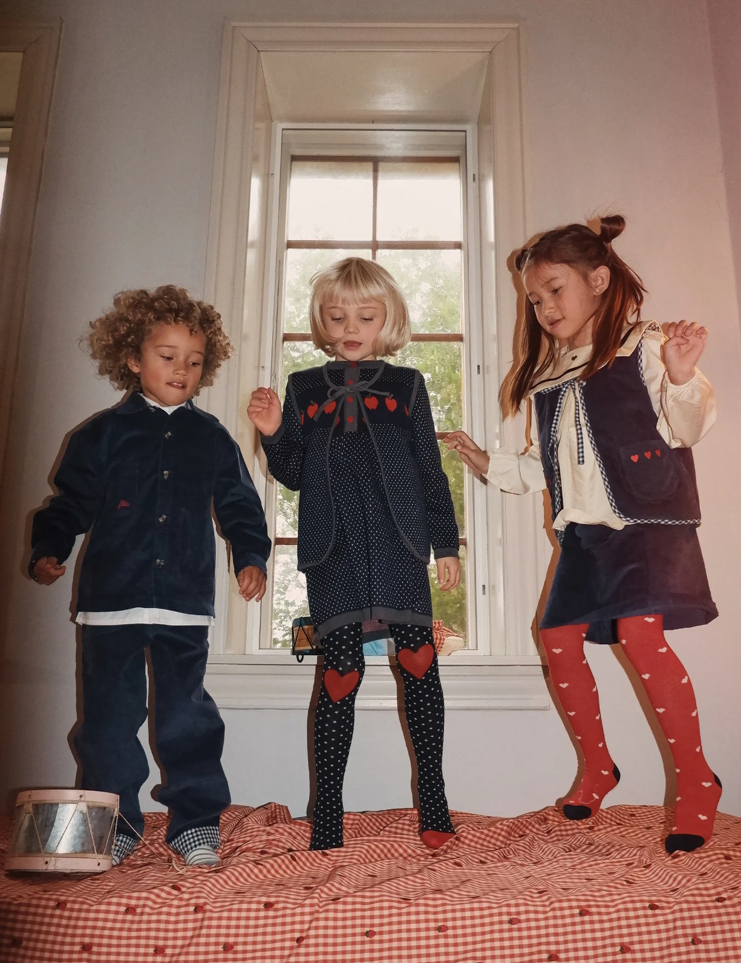 Billie Skirt in New Navy - Image 3