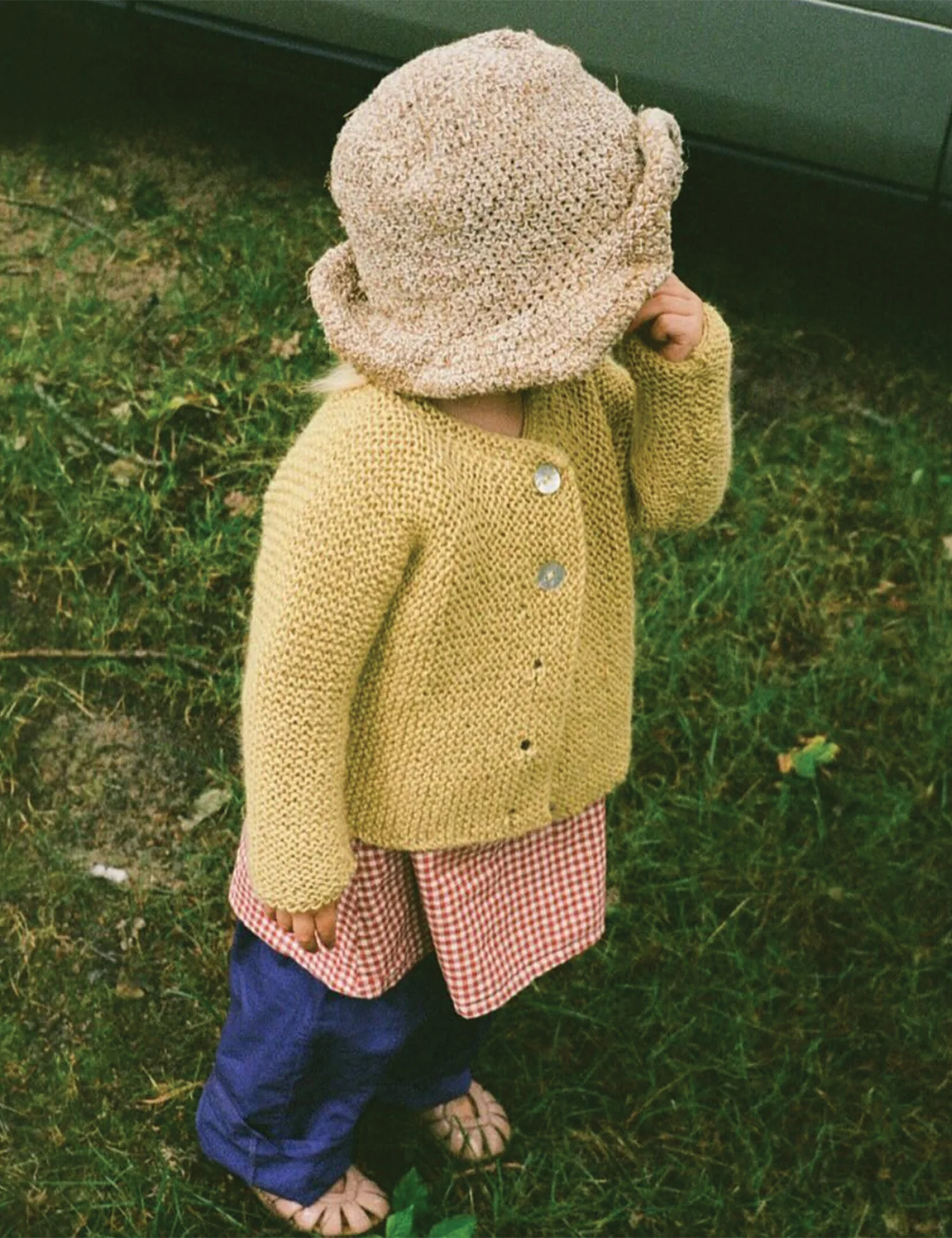 Bine Cardigan in Lemon - Image 2