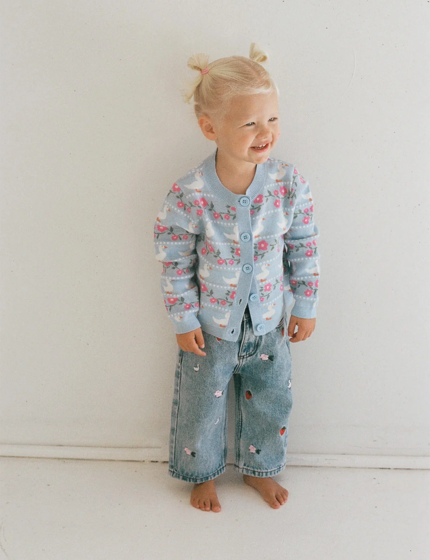 Blair Jeans in Cottage Embroidery - Image 3