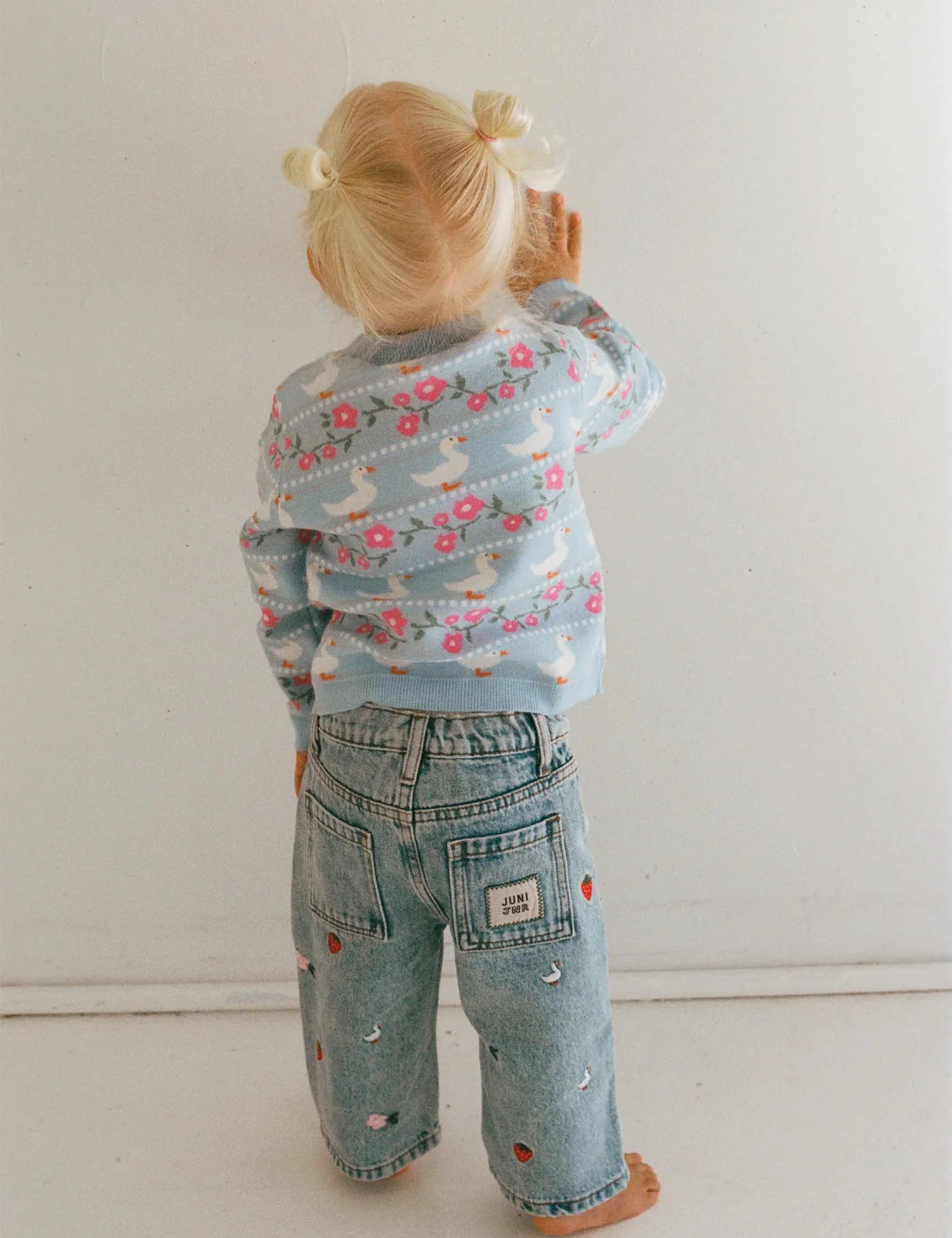 Blair Jeans in Cottage Embroidery - Image 4