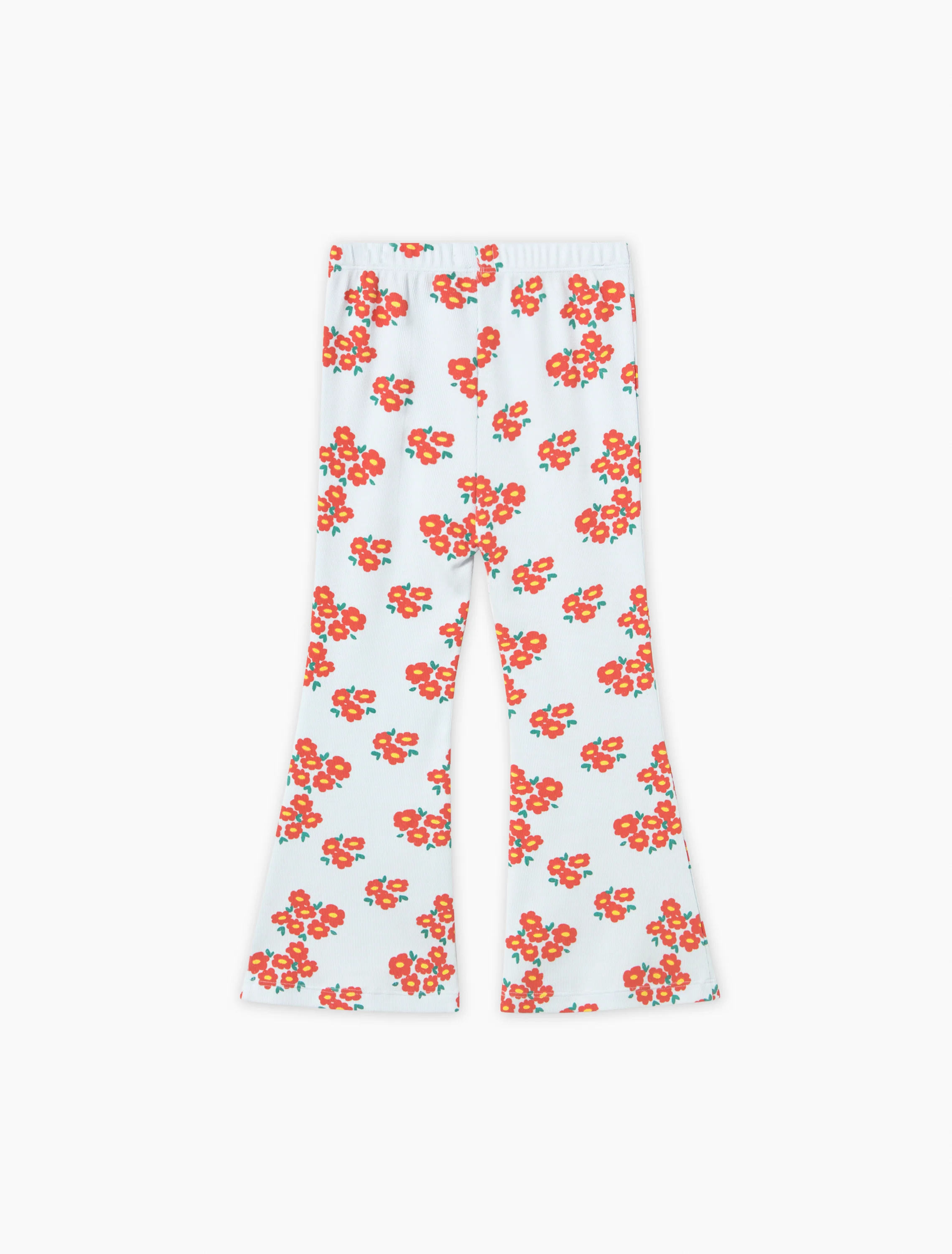 Blossoms Rib Pant in Ice Blue - Image 4