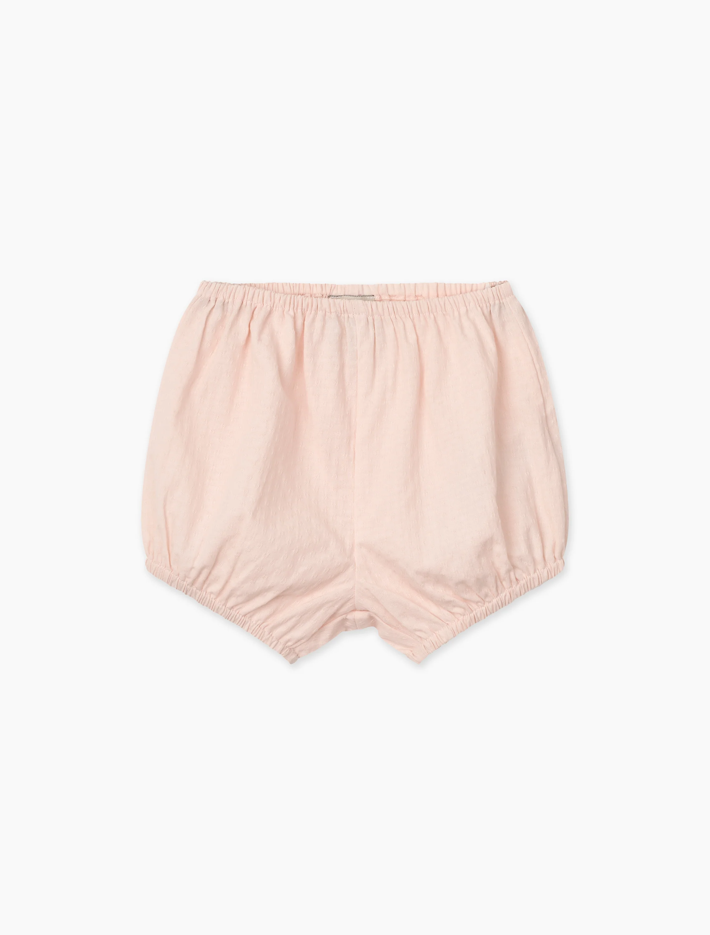 Blouse+Bloomers Baby Set in Dusty Rose - Image 3