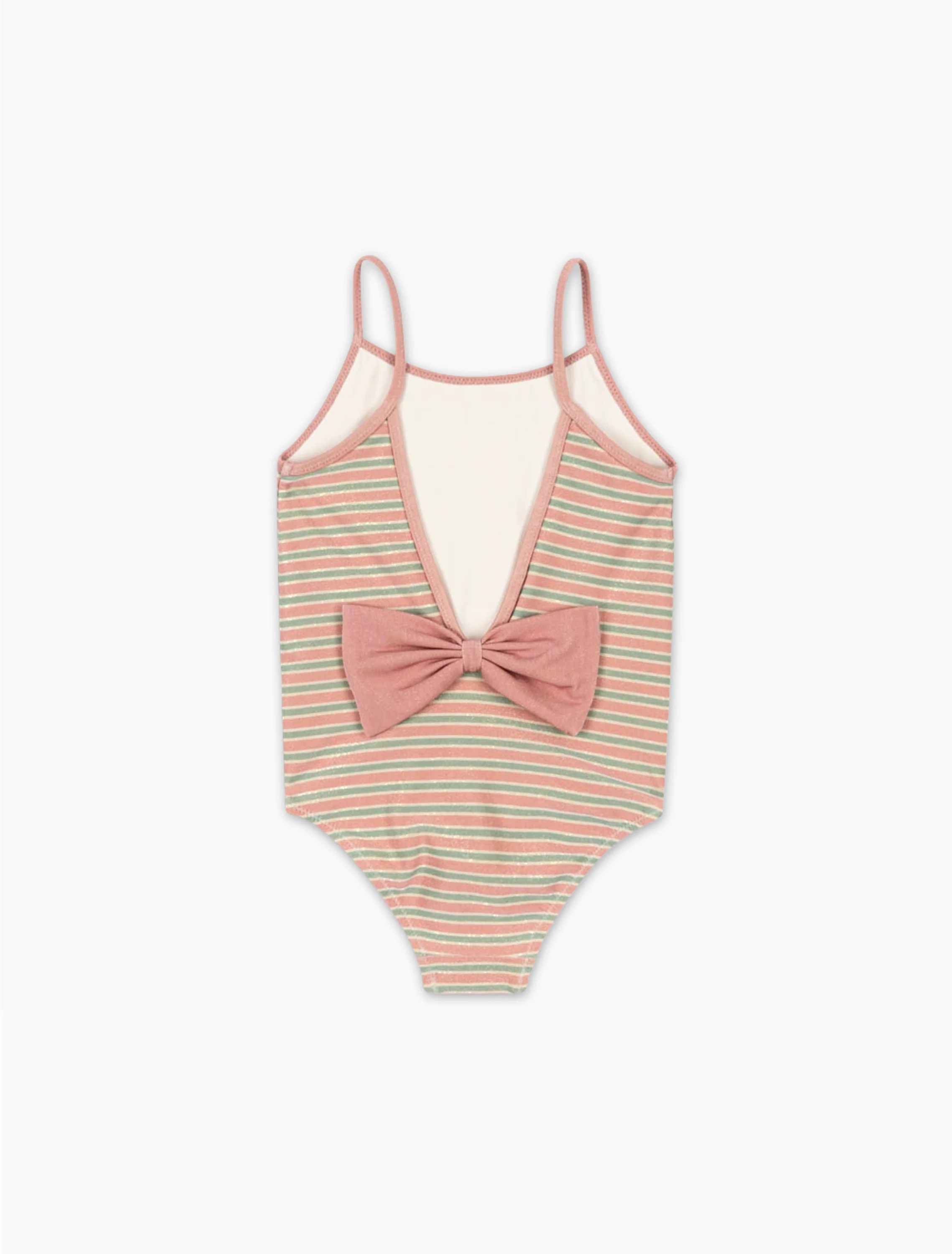 Bowwow Swimsuit in Blush Stripe - Image 4