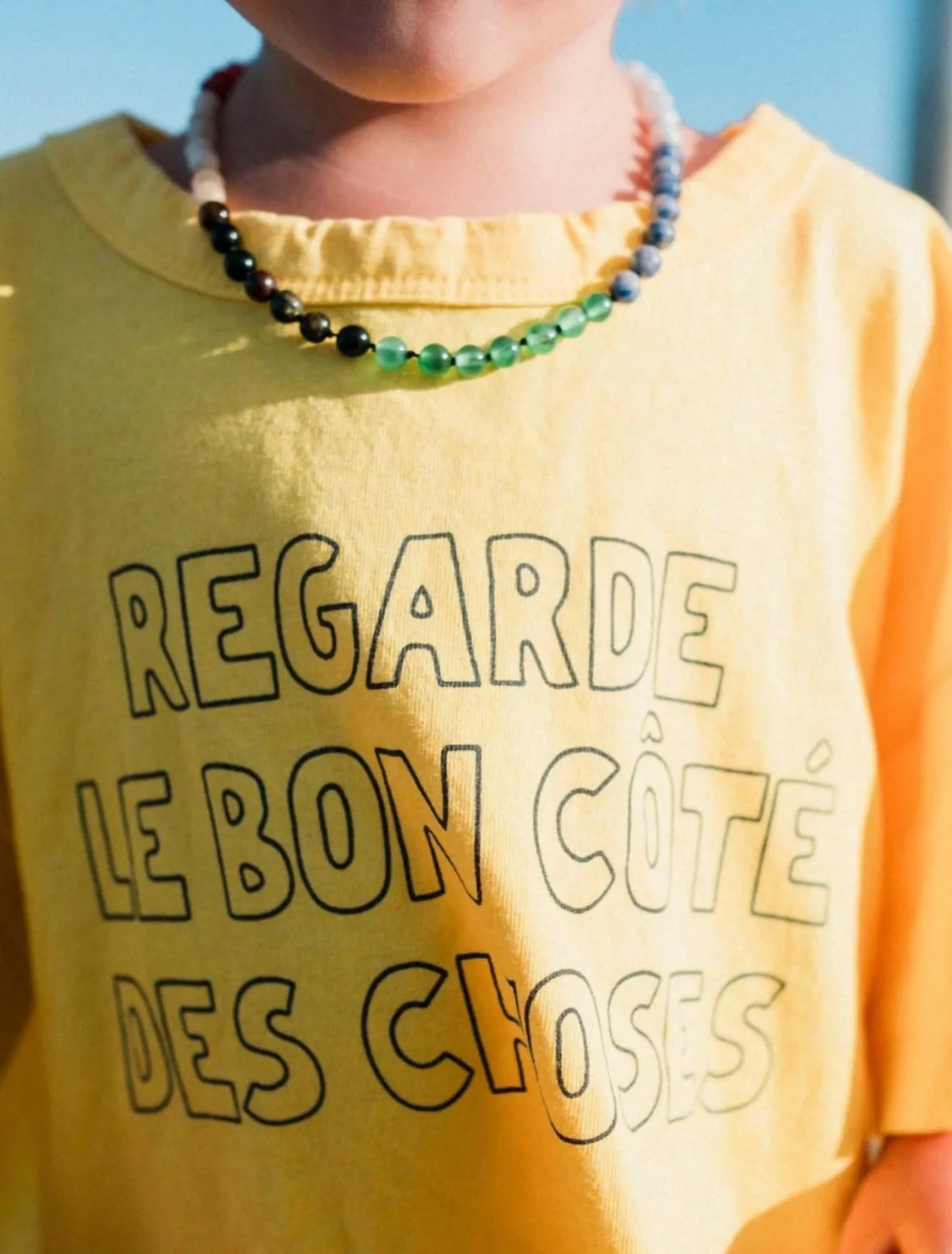 Brightside Tee in Sunshine Yellow - Image 2