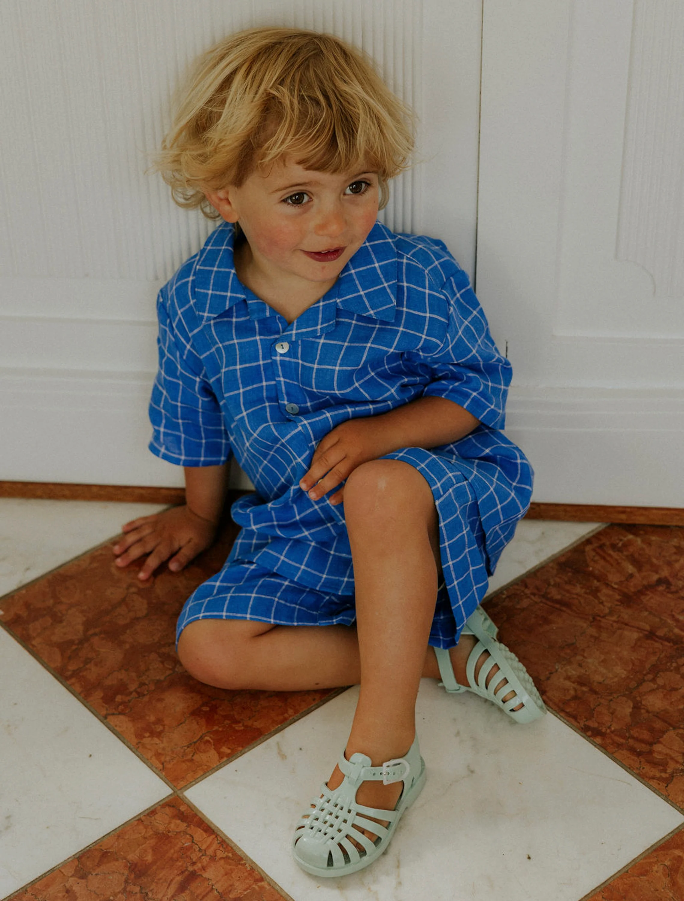 Buster Shirt in Art Blue - Image 3