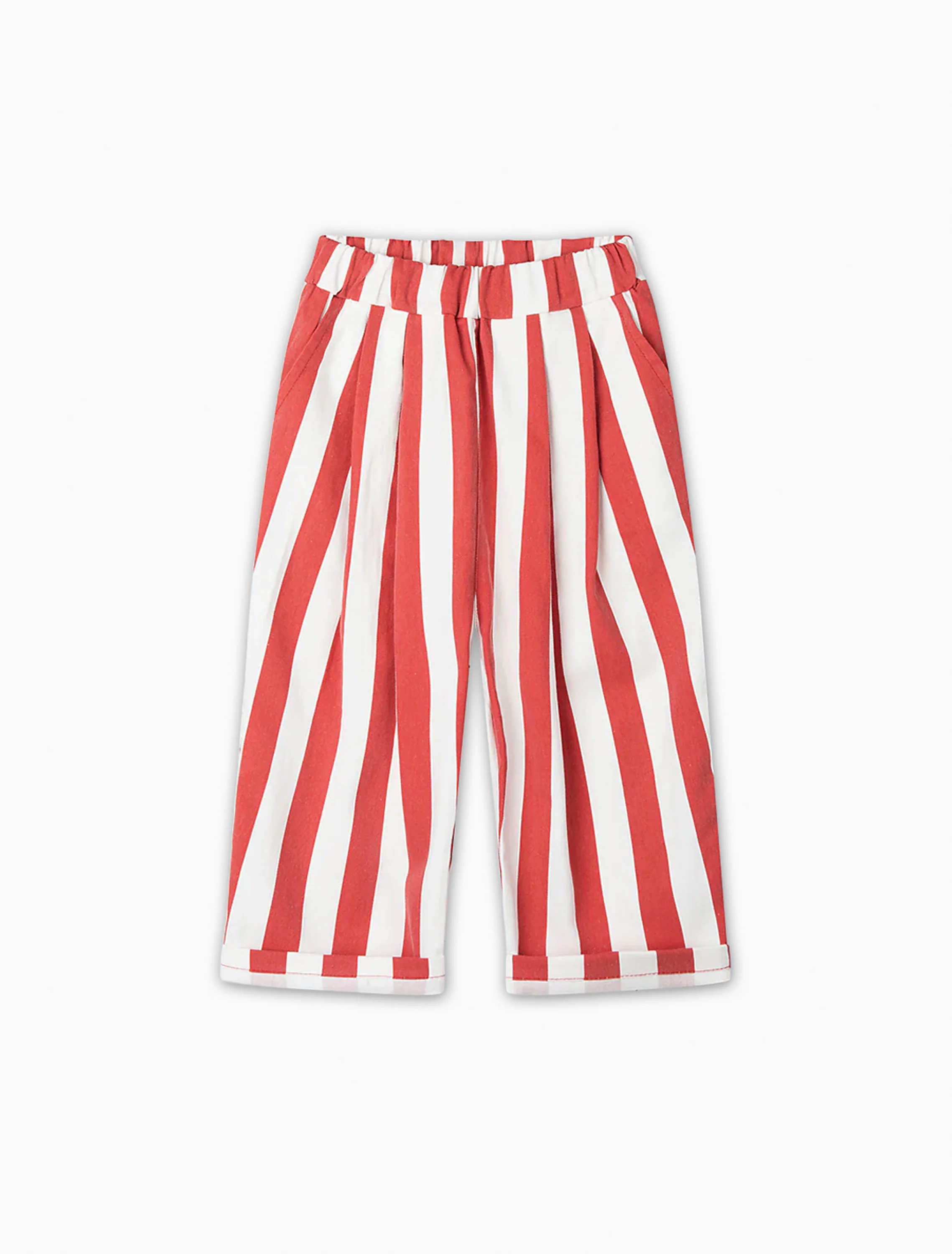 Captain Pant in Rosso Stripe