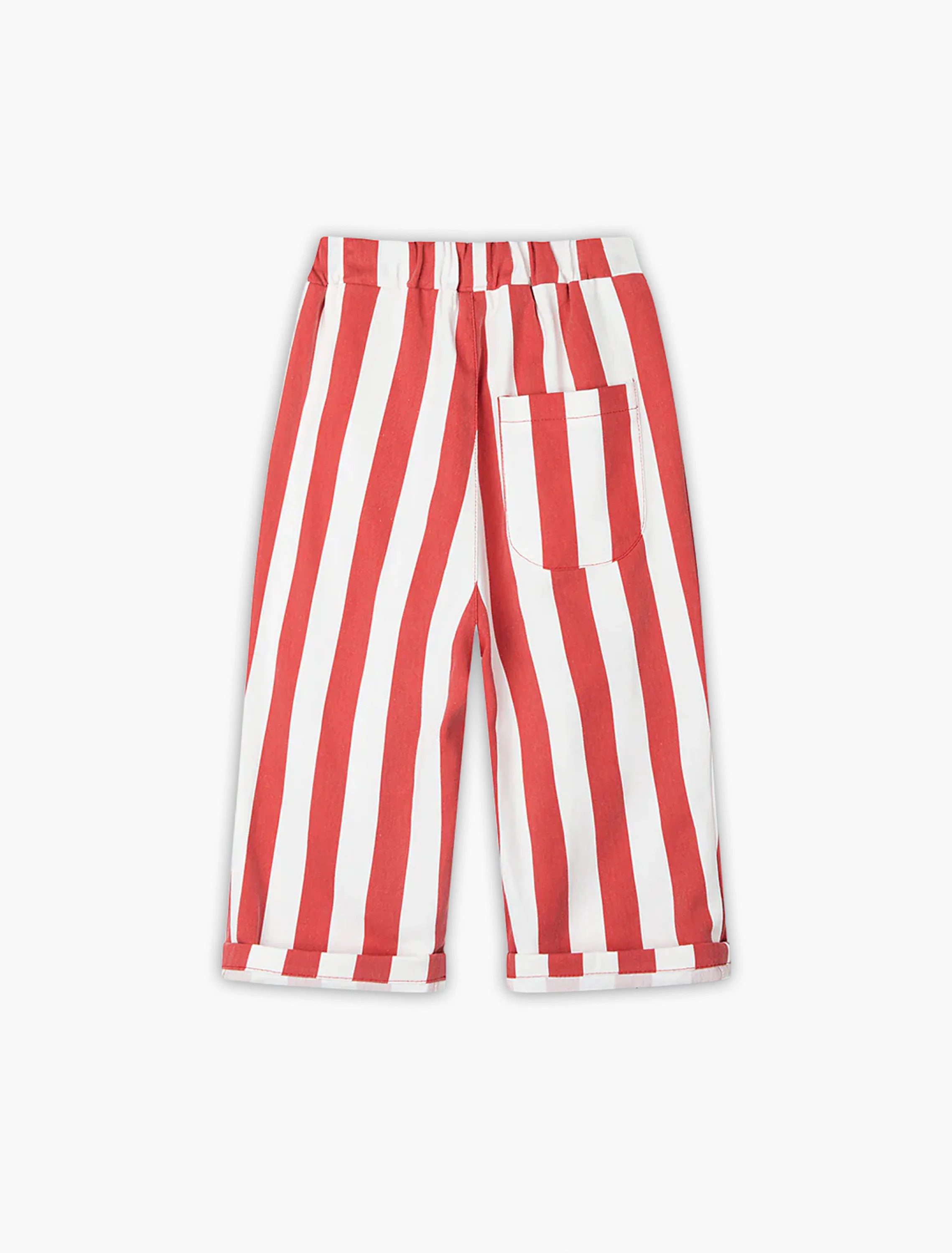 Captain Pant in Rosso Stripe - Image 2