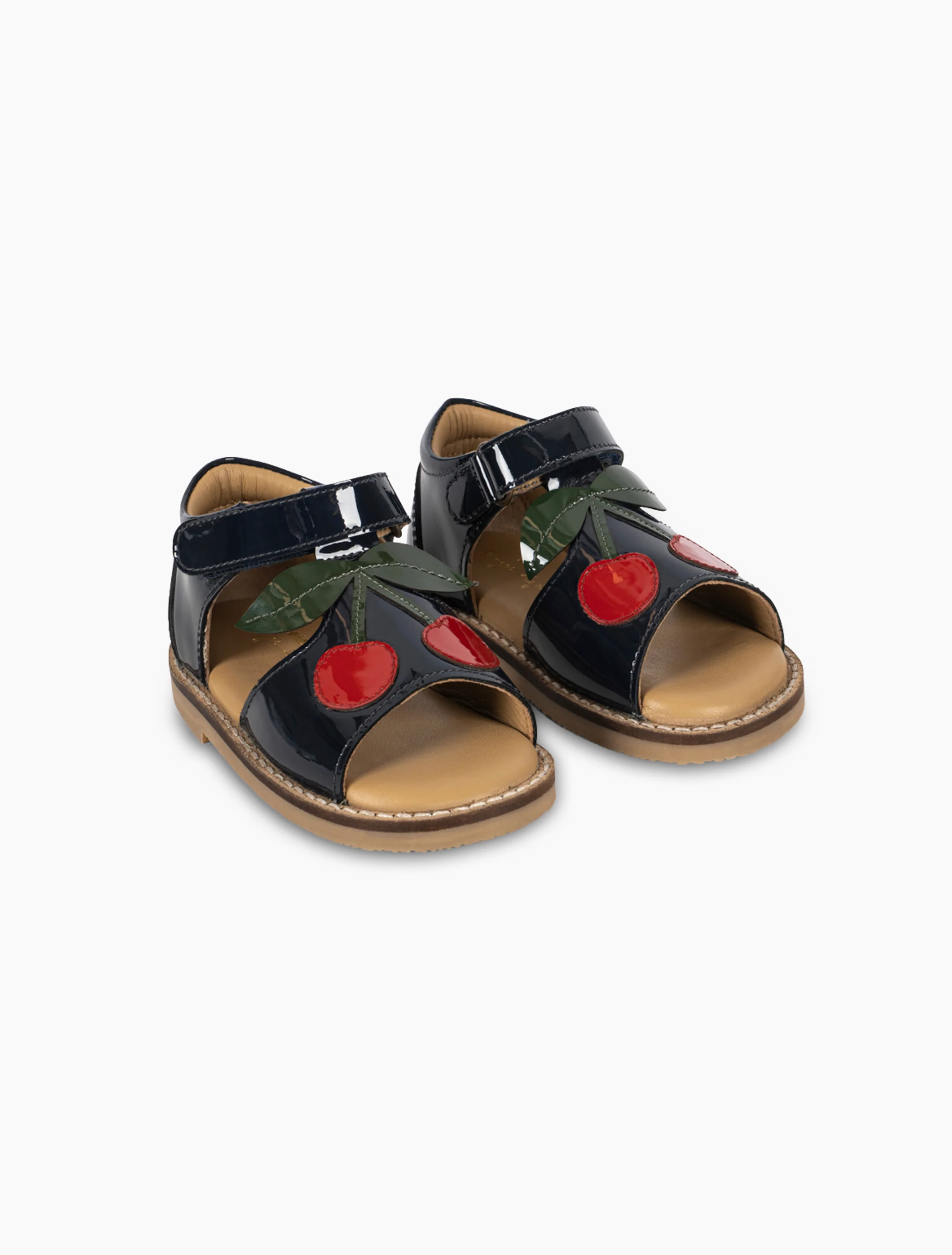 Cherry Sandal in Navy