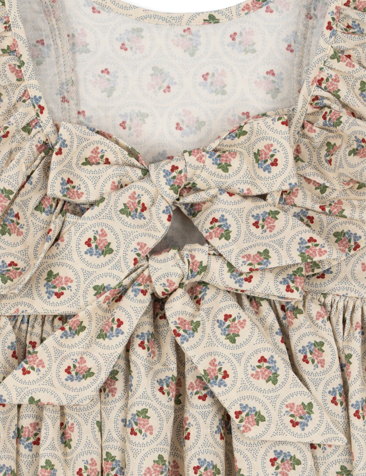 Cianna LS Bow Dress in Verona Blues - Image 5