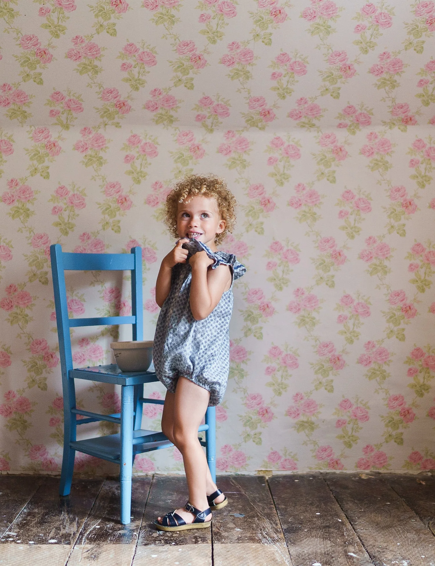 Clara Romper in Tenby Floral - Image 3