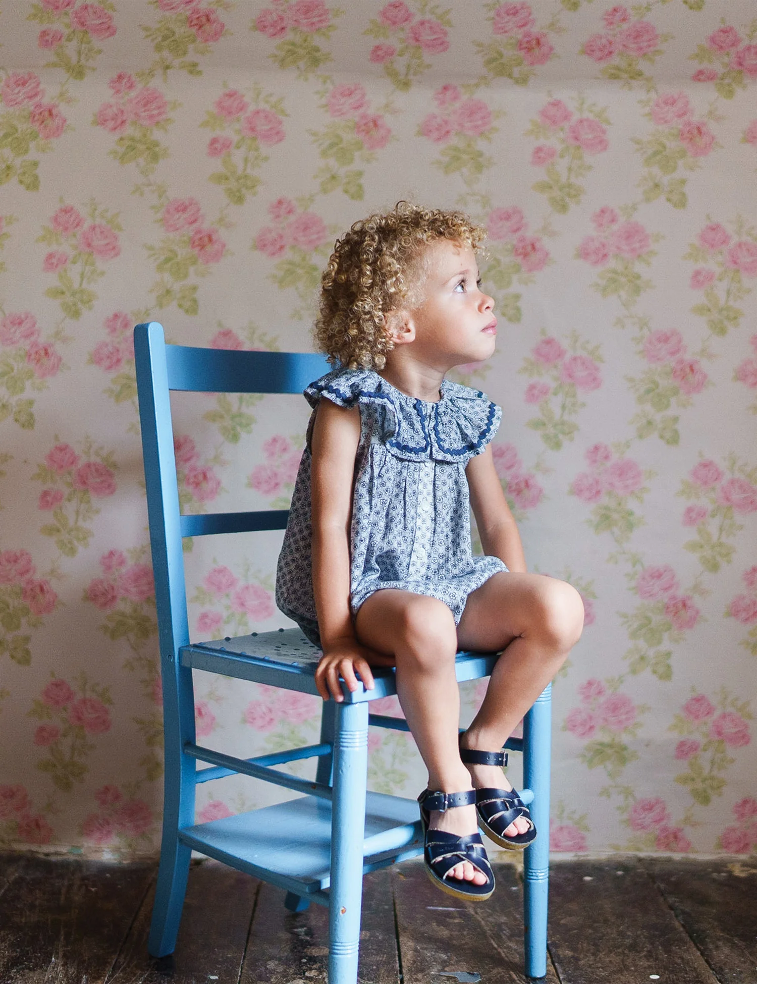 Clara Romper in Tenby Floral - Image 4