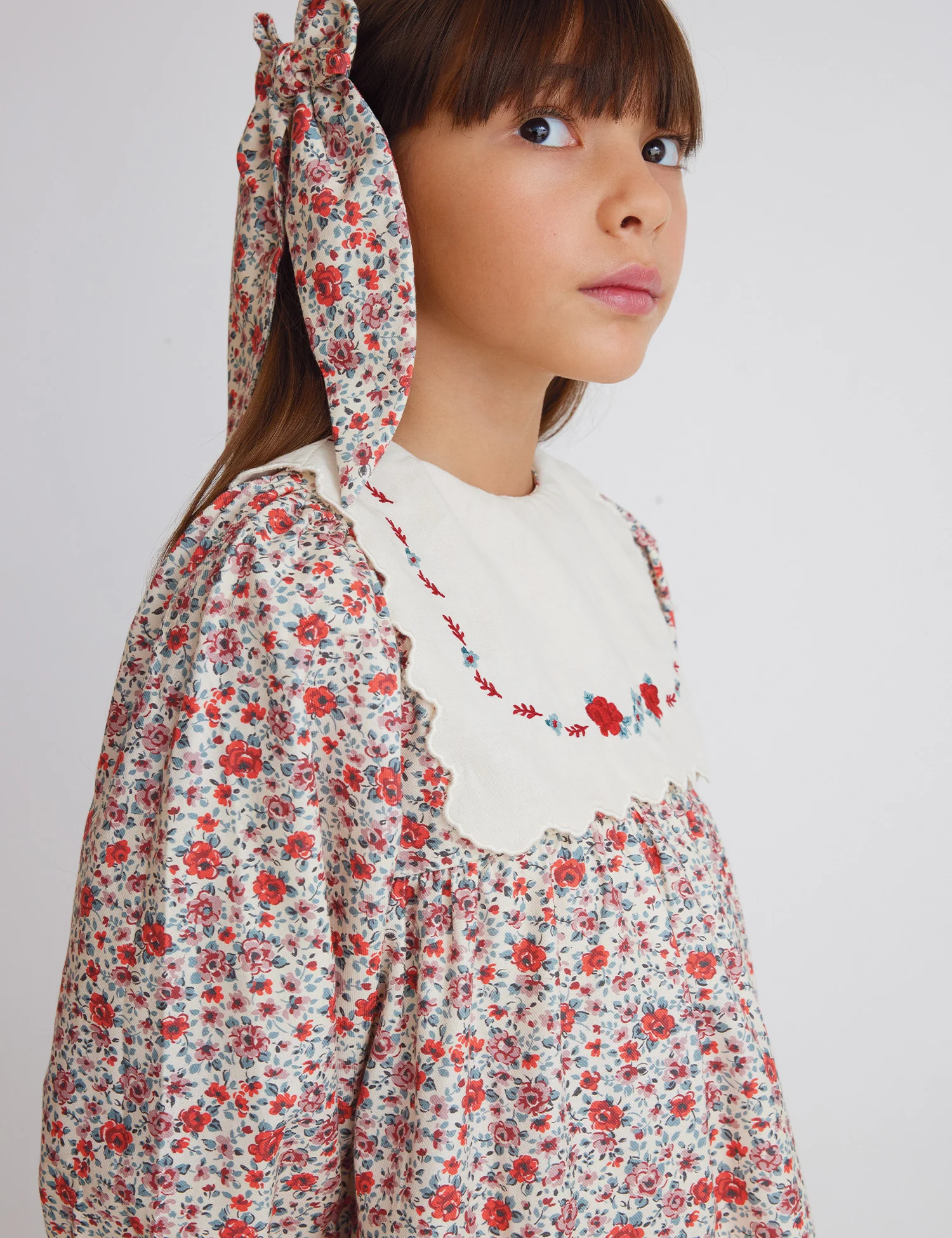 Clementine Dress in Sweet Roses - Image 3
