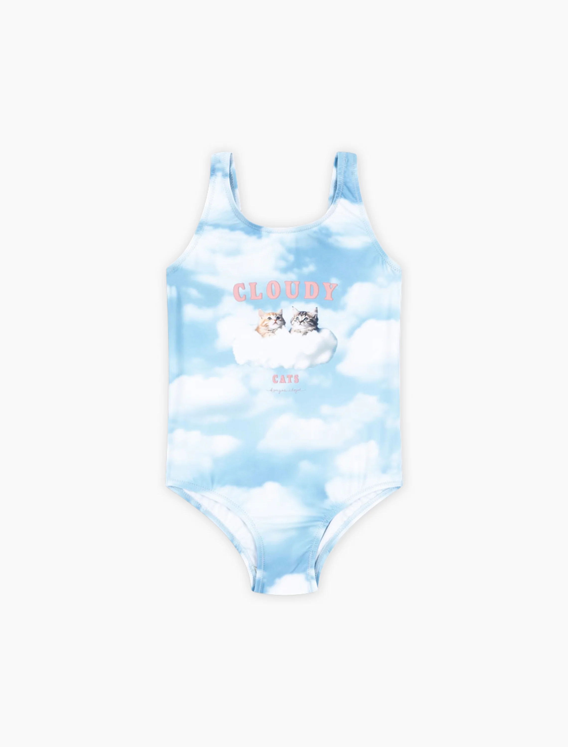 Cloudy Swimsuit in Cloudy Cats