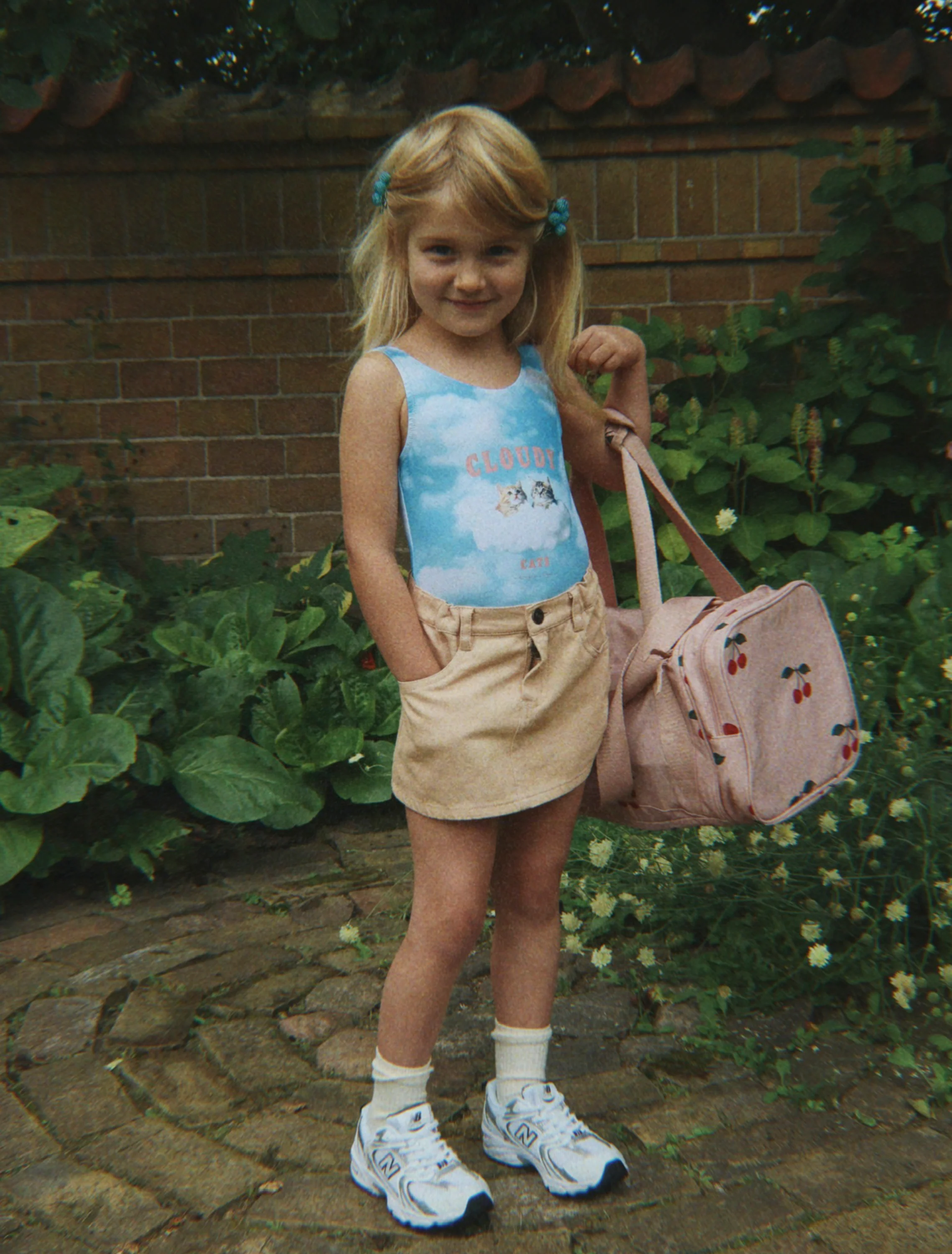 Cloudy Swimsuit in Cloudy Cats - Image 7