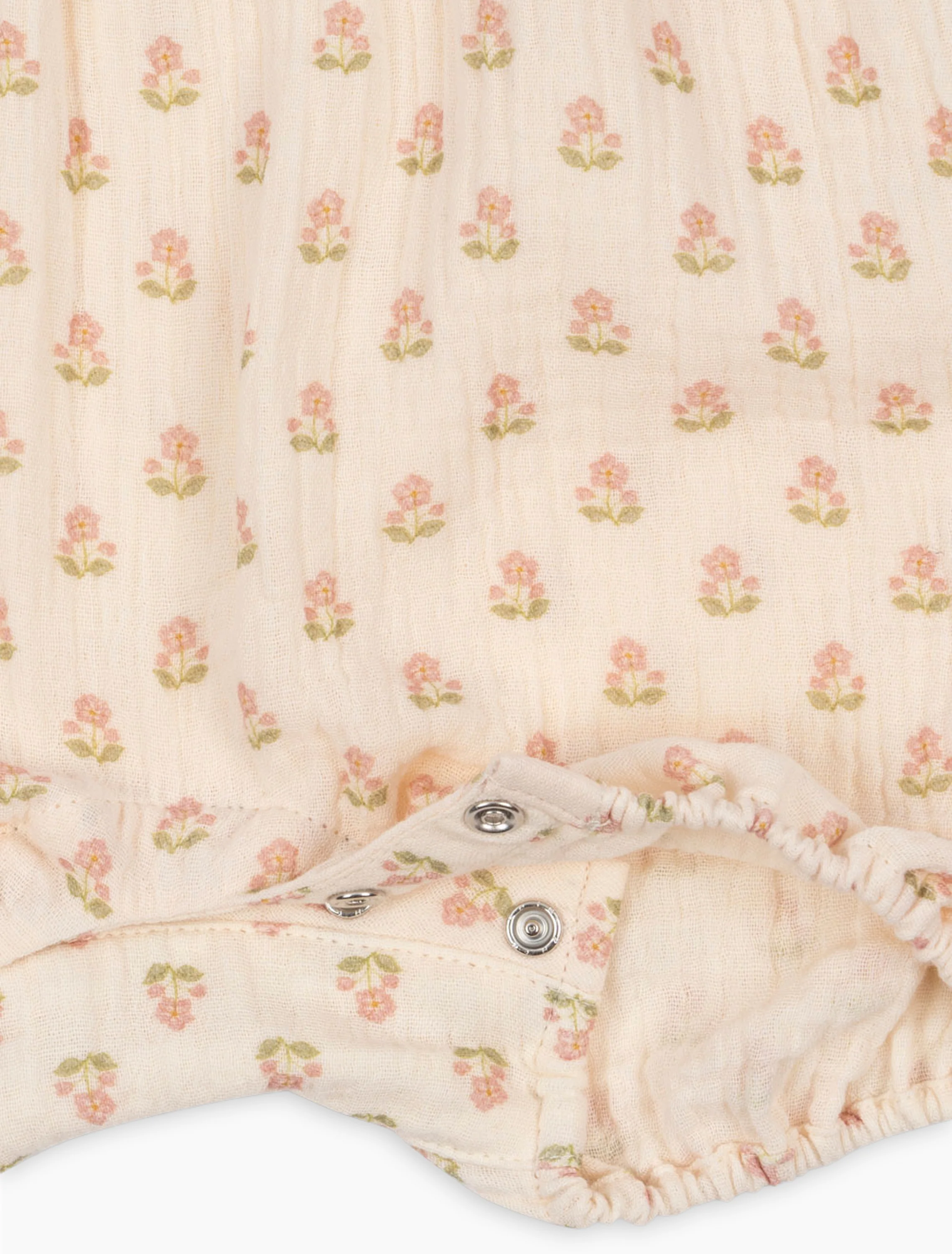 Coco Frill Romper in Carta Rosa - Image 4
