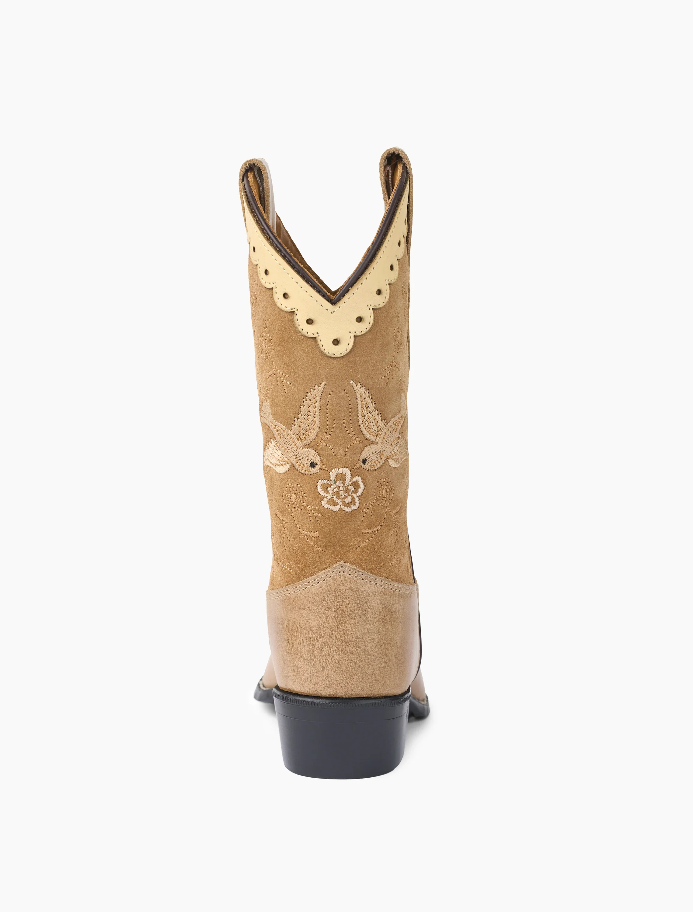Cowboy Boots in Dove Suede - Image 9